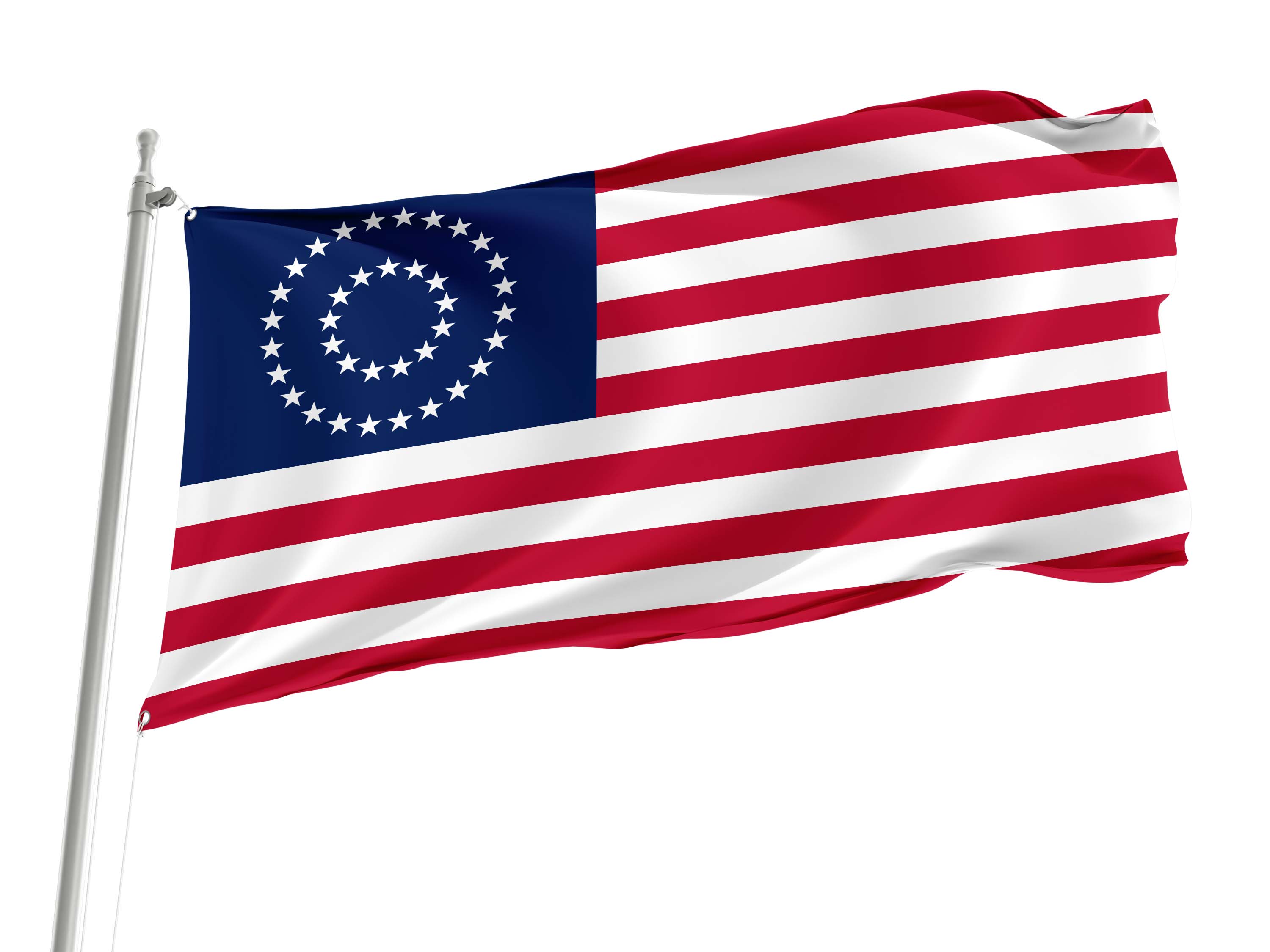 Medallion Centennial (1867-1877) Flag for Indoor & Outdoor Use
