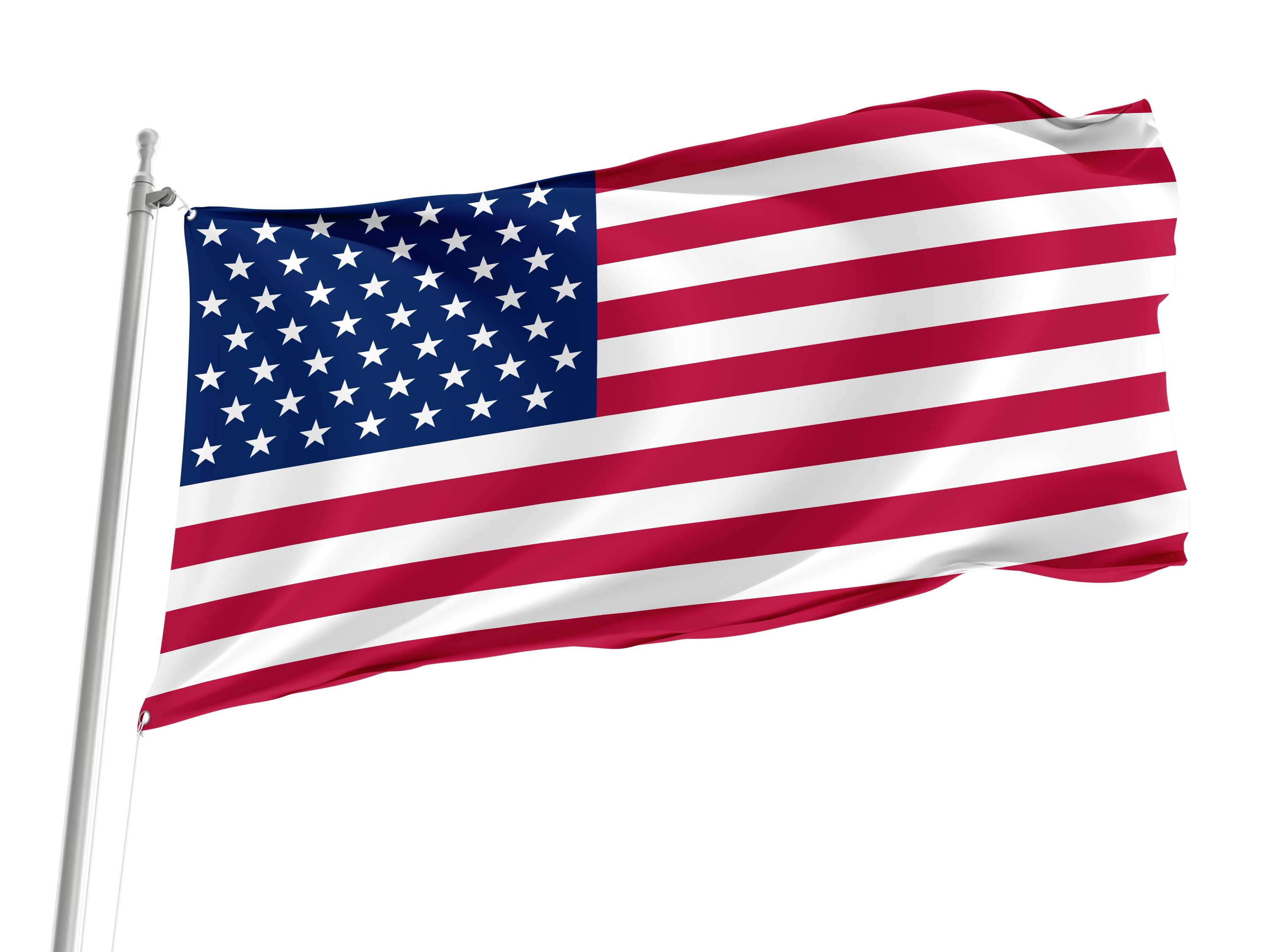 United States of America (1959-1960) Flag for Indoor & Outdoor Use