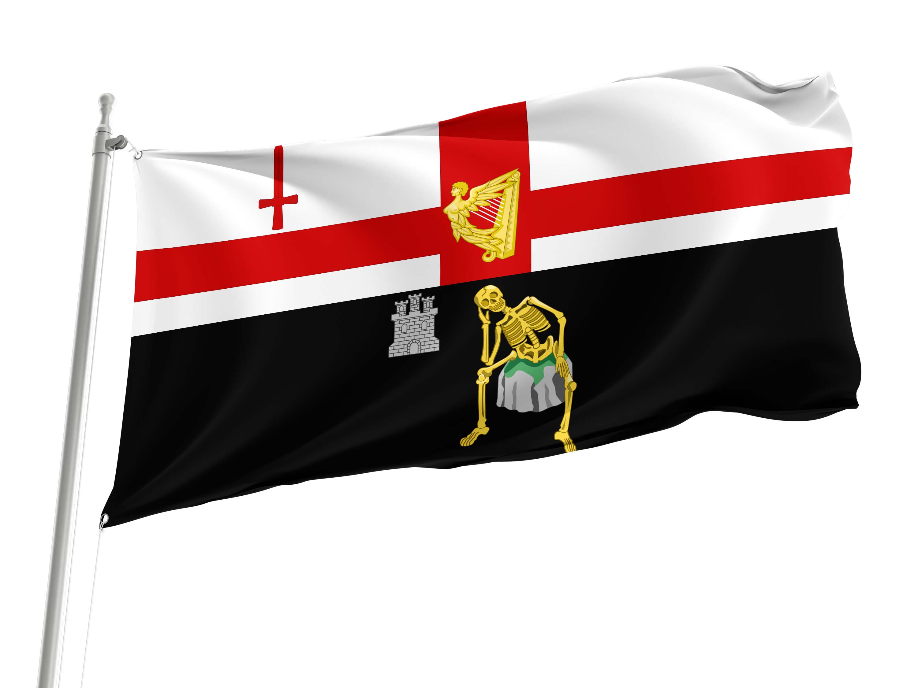 Derry City Council Flag for Indoor & Outdoor Use