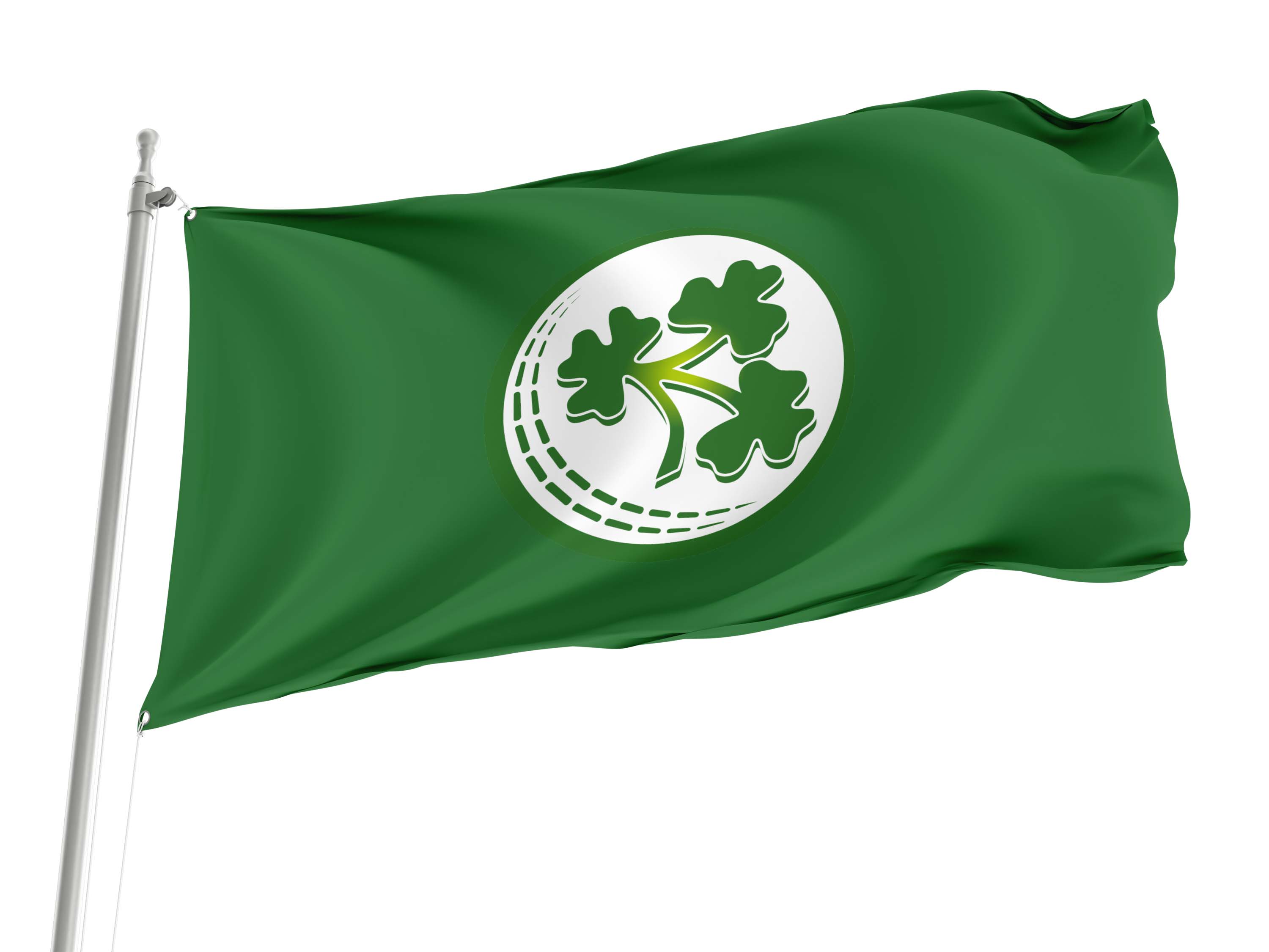 Ireland Cricket Team Flag for Indoor & Outdoor Use