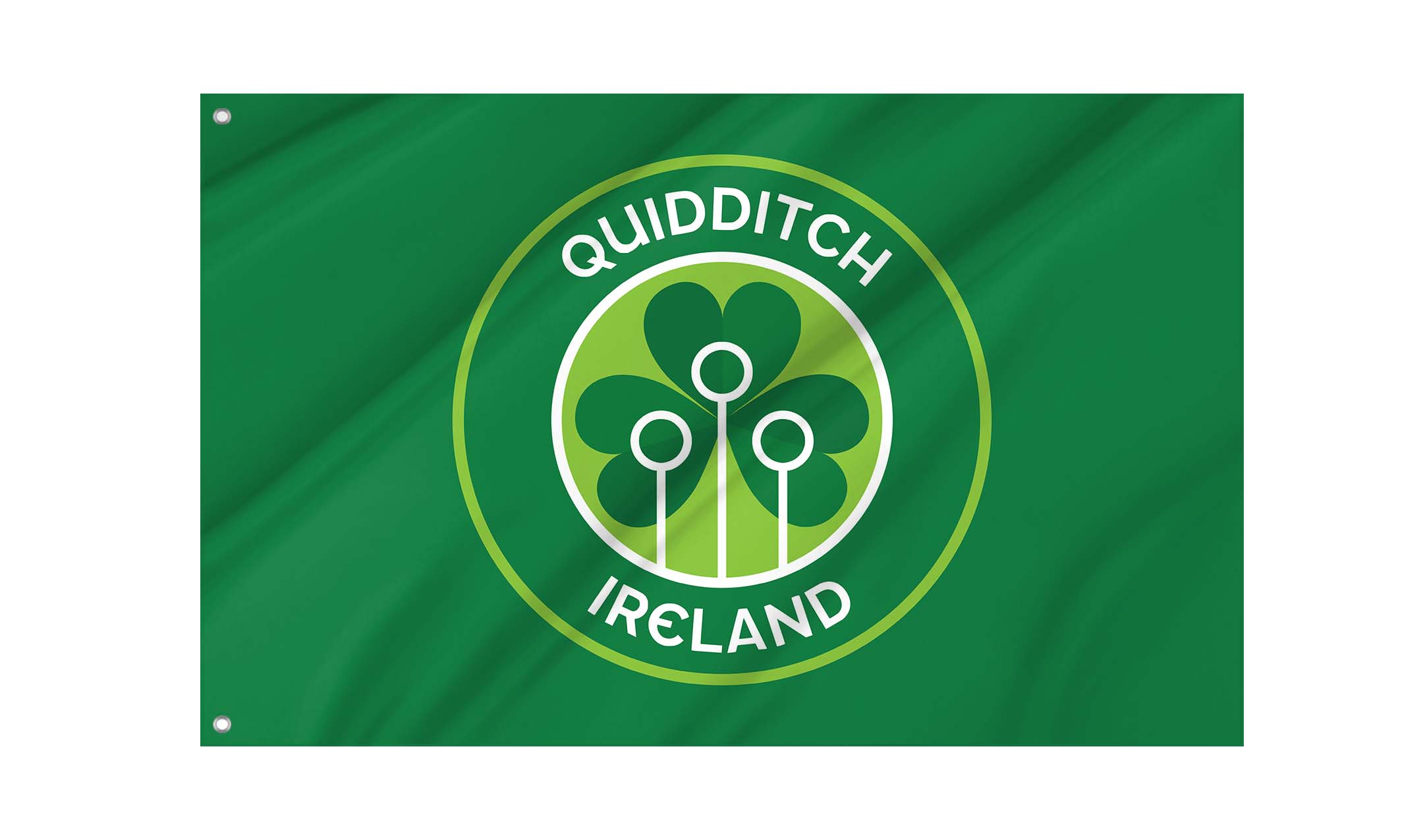 Ireland Quidditch Team Flag for Indoor & Outdoor Use