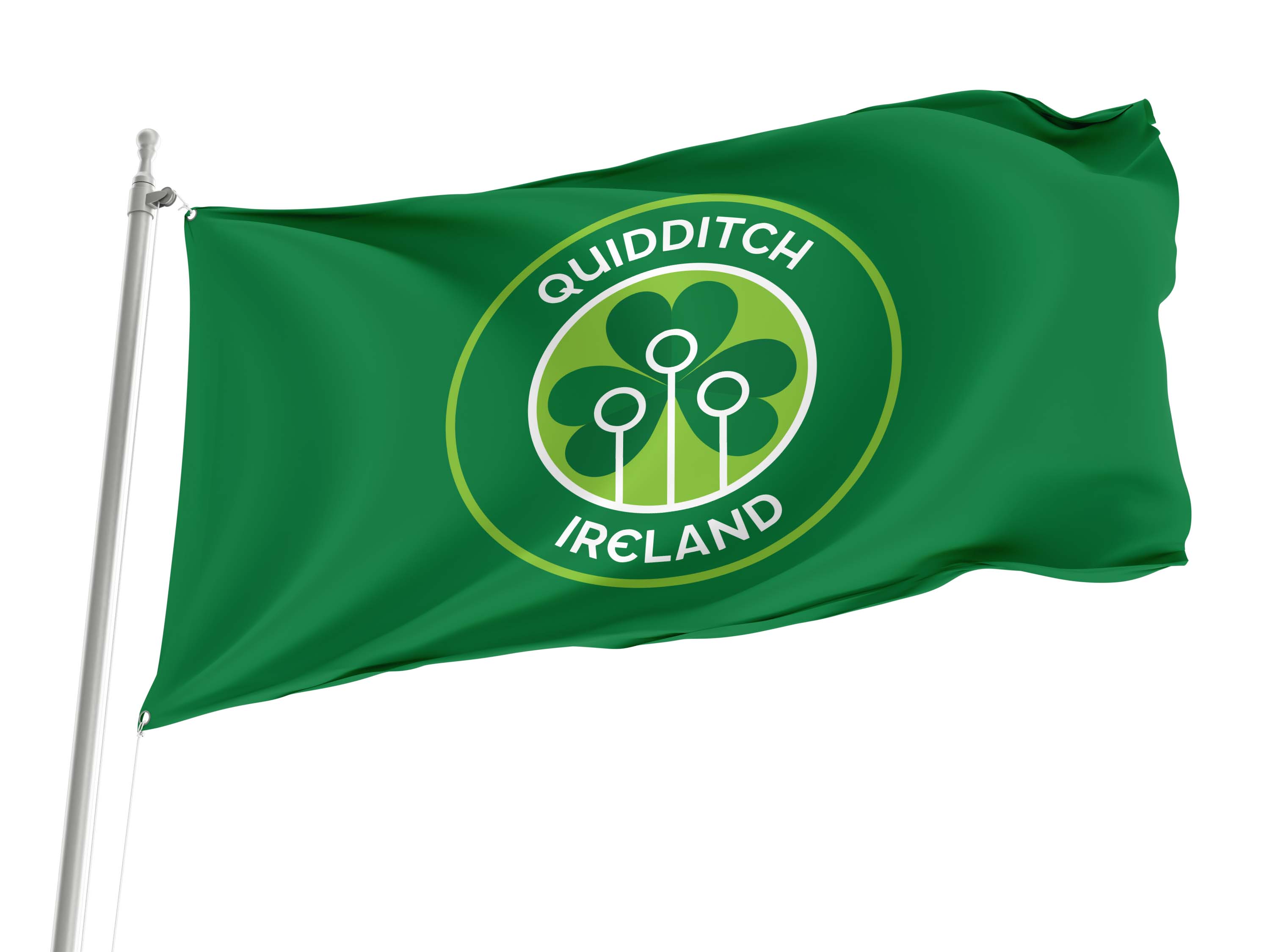 Ireland Quidditch Team Flag for Indoor & Outdoor Use