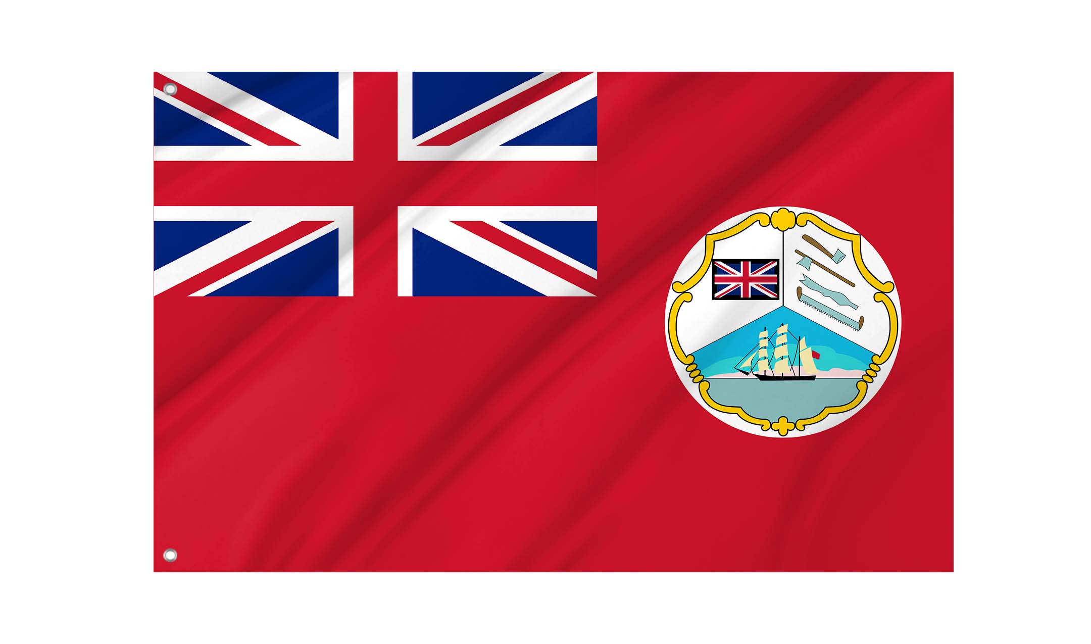 British Honduras 1870-1919 Civil Ensign Flag for Indoor & Outdoor Use