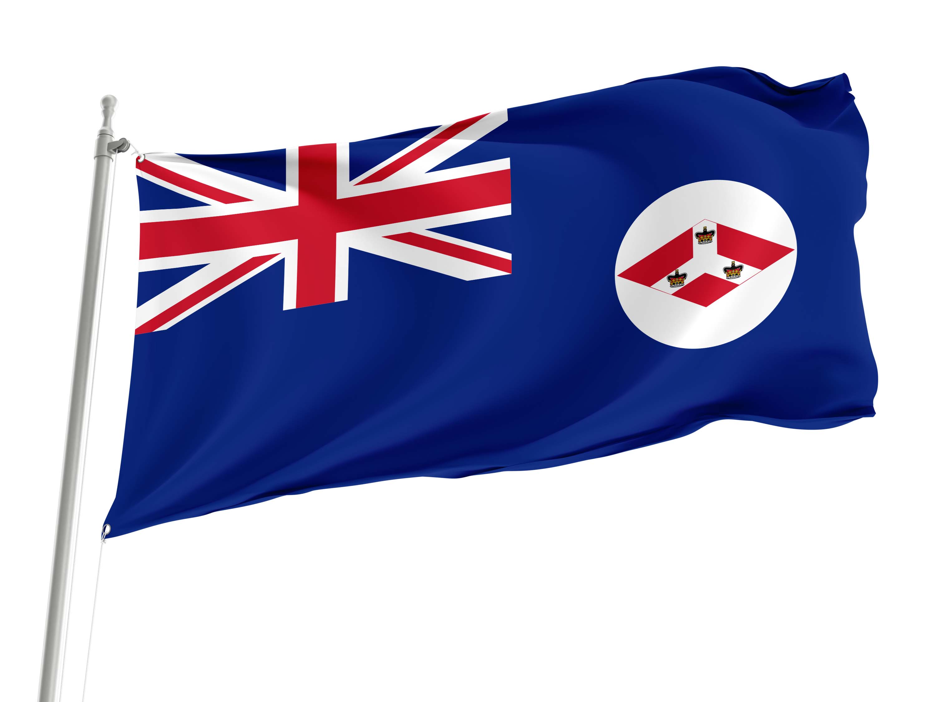 British Straits Settlements 1874-1904 Flag for Indoor & Outdoor Use