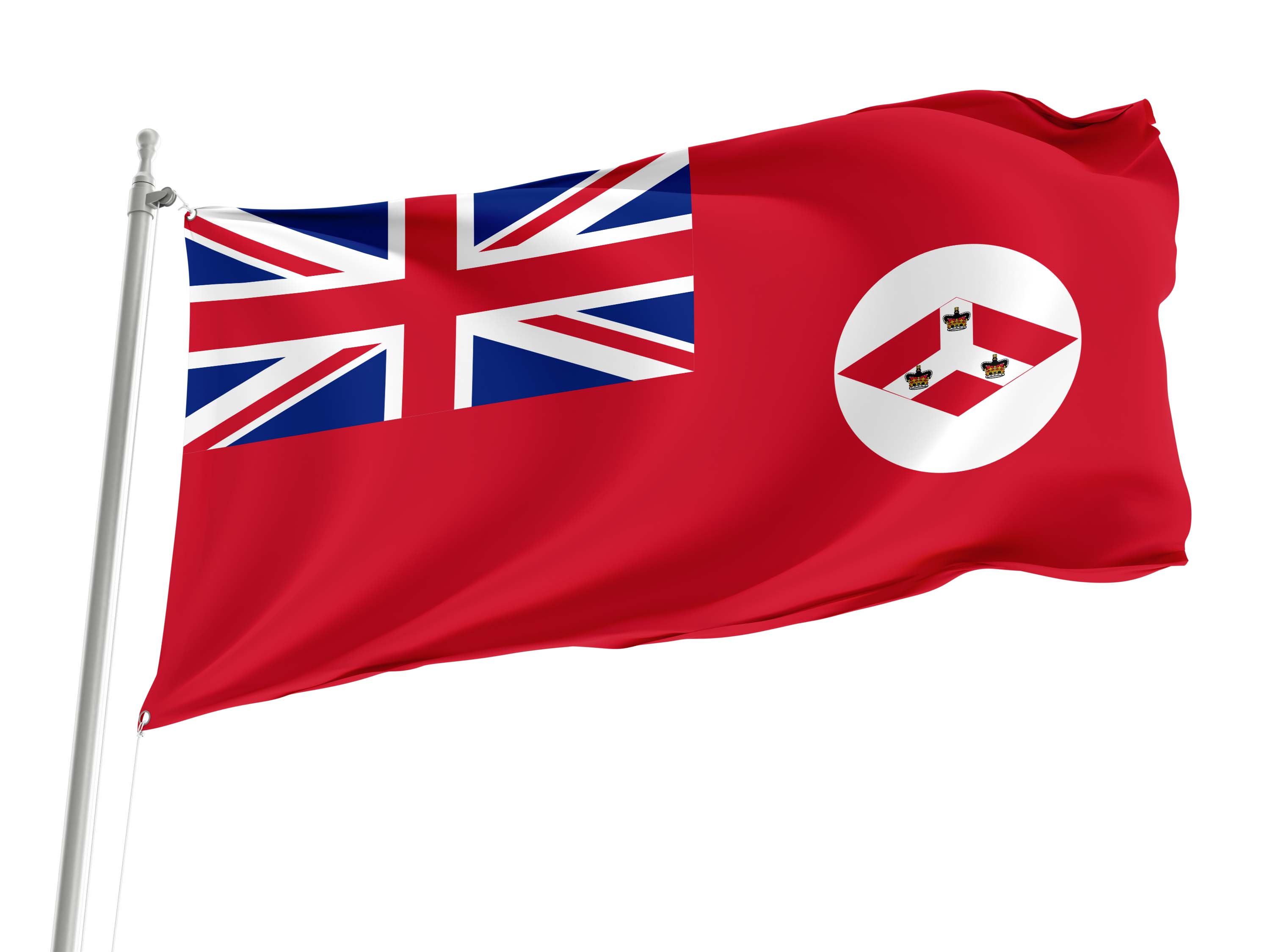 British Straits Settlements 1874-1904 Civil Ensign Flag for Indoor & Outdoor Use