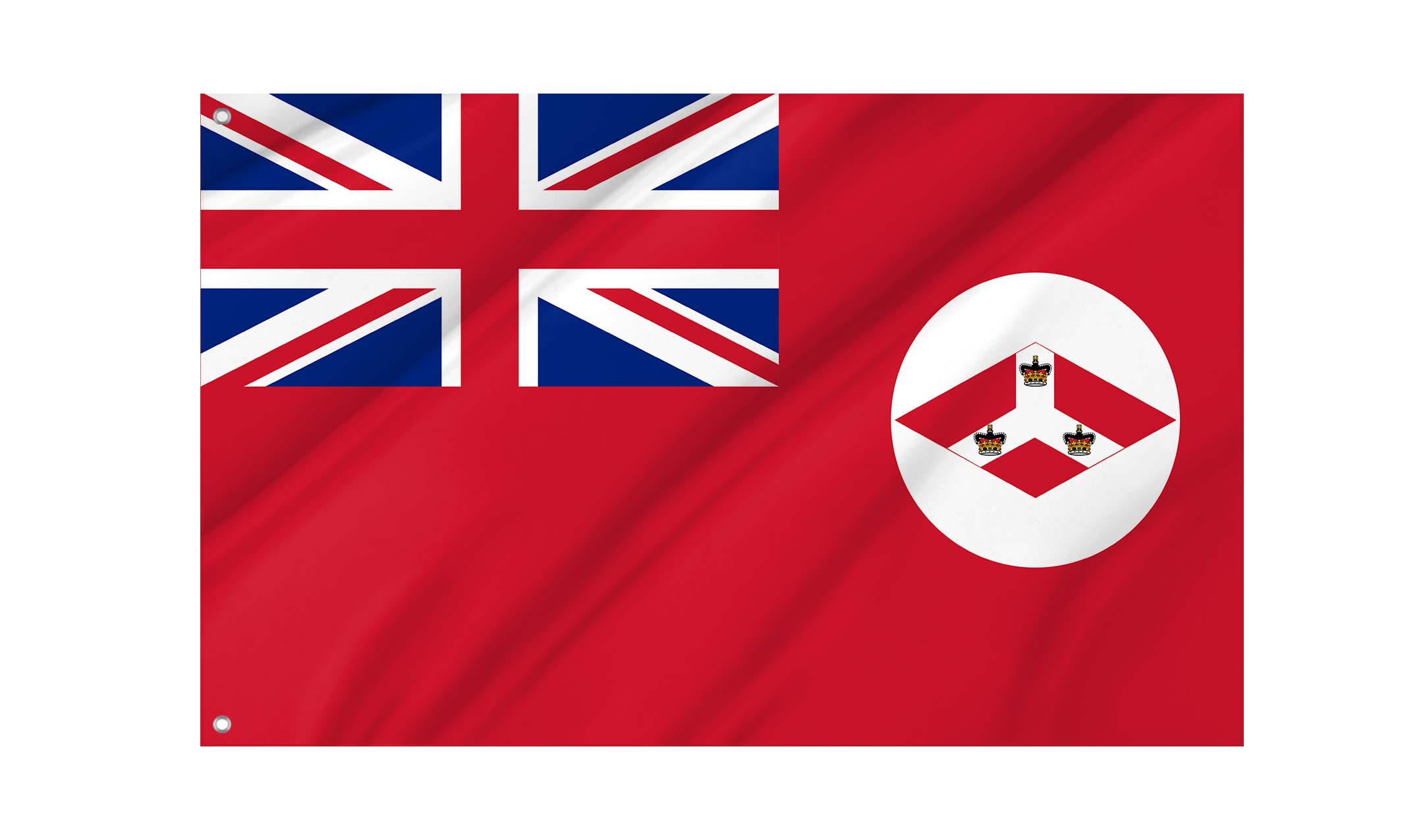 British Straits Settlements 1874-1904 Civil Ensign Flag for Indoor & Outdoor Use