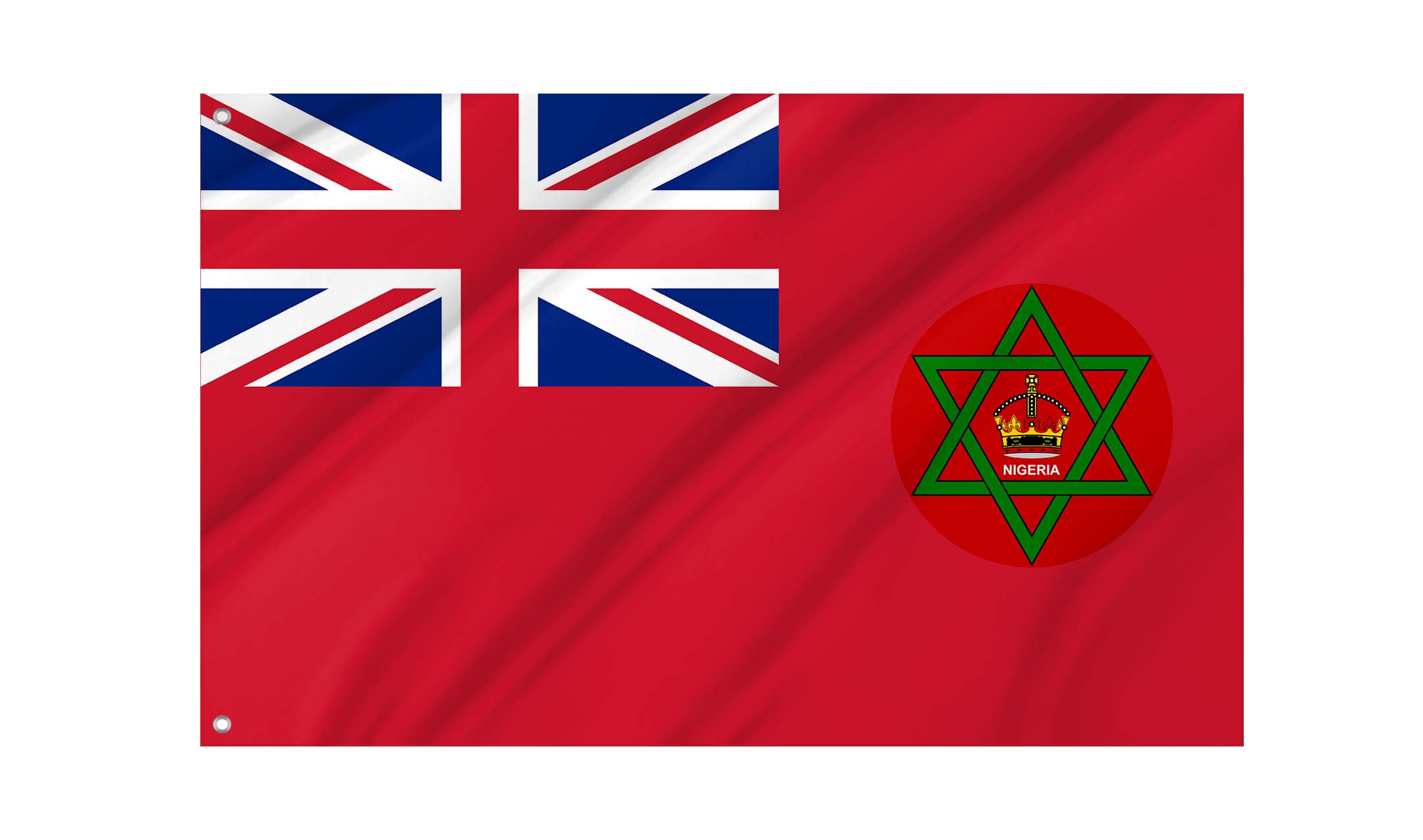 British Nigeria 1914-1952 (Civil Ensign) Flag for Indoor & Outdoor Use