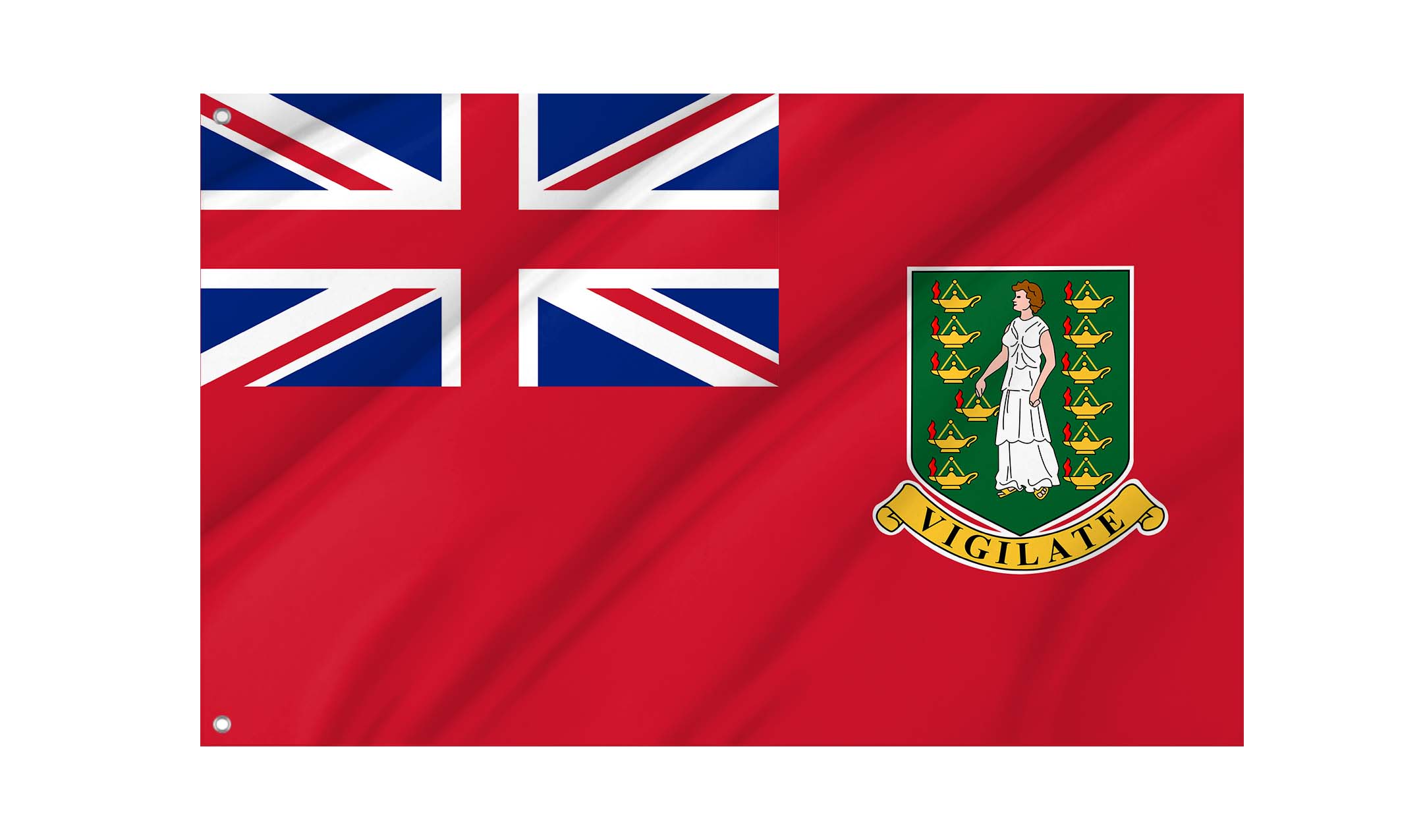 British Virgin Islands Civil Ensign Flag for Indoor & Outdoor Use