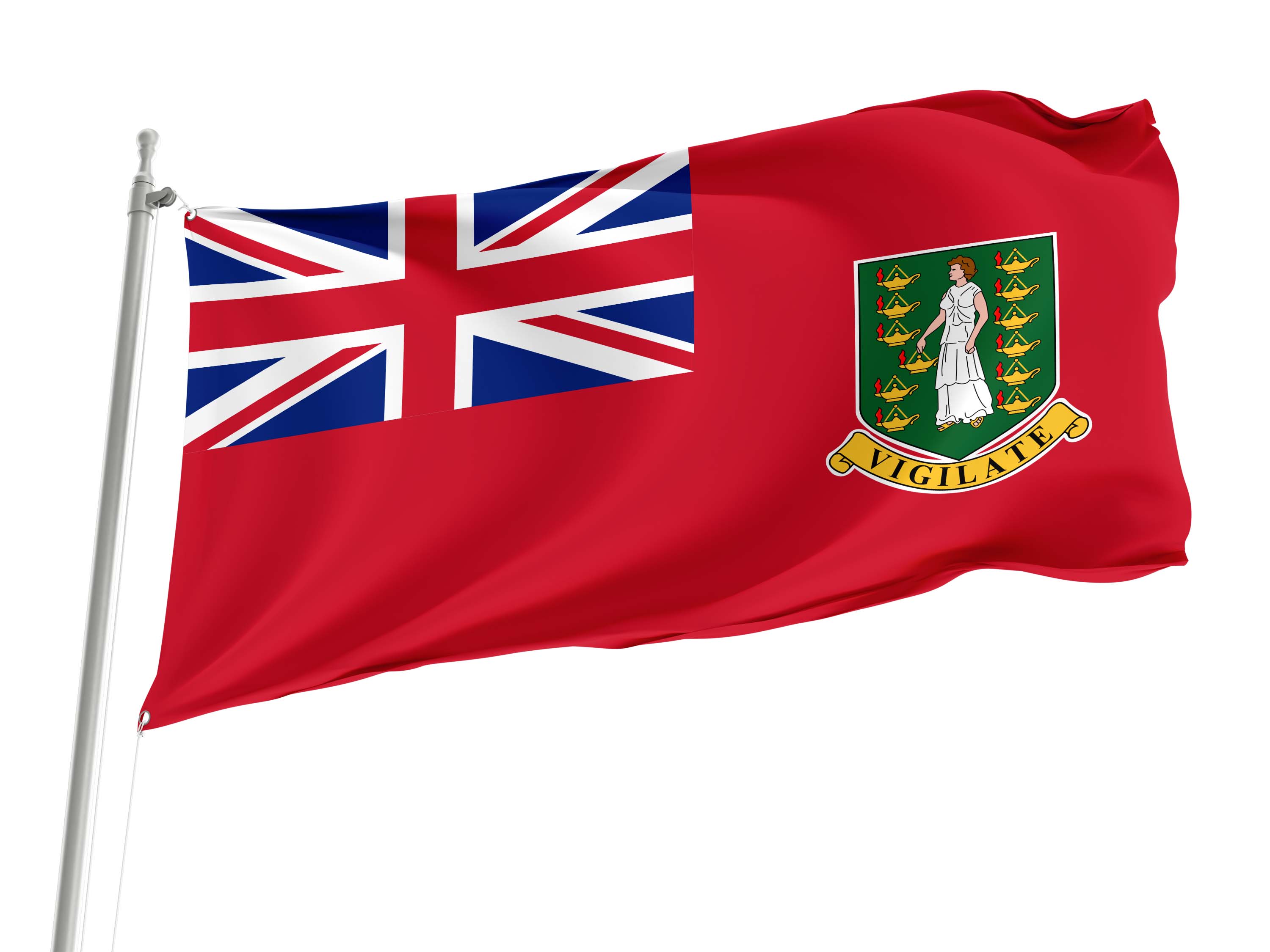 British Virgin Islands Civil Ensign Flag for Indoor & Outdoor Use