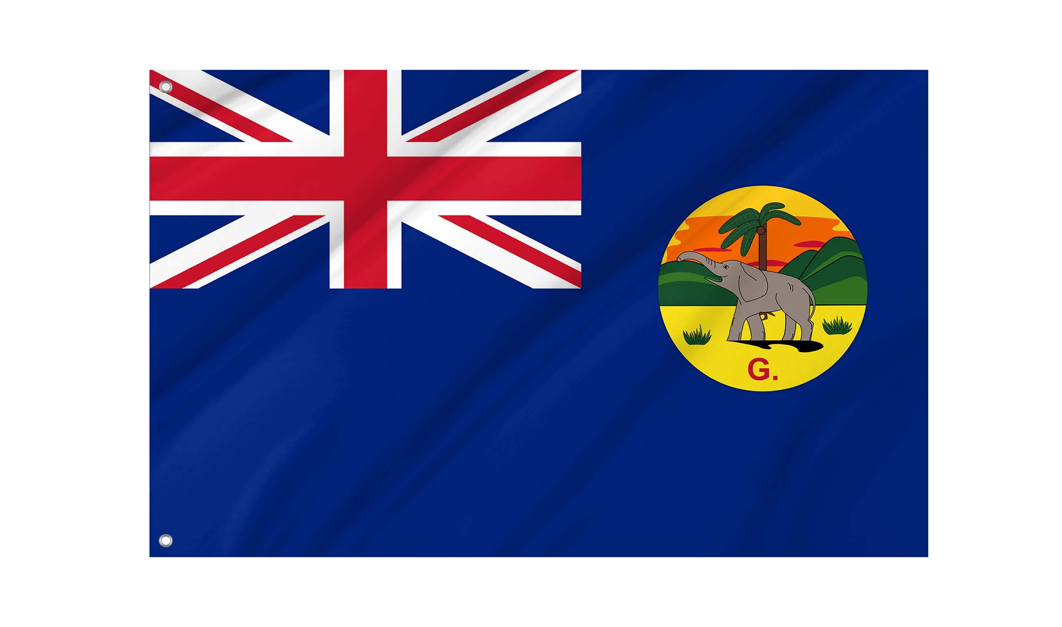 Gambia Colony and Protectorate 1889-1965 Flag for Indoor & Outdoor Use
