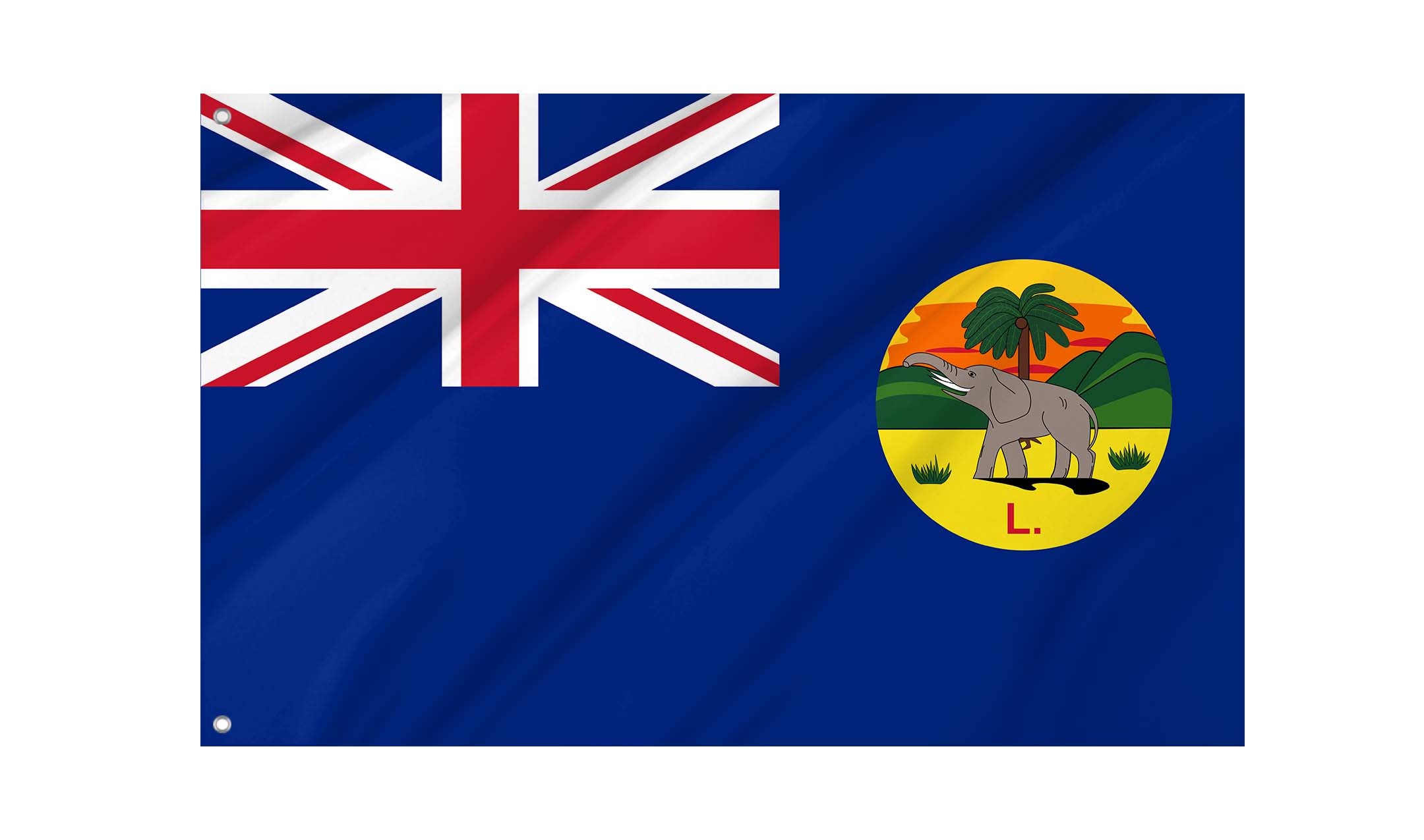 Lagos Colony 1888-1906 Flag for Indoor & Outdoor Use