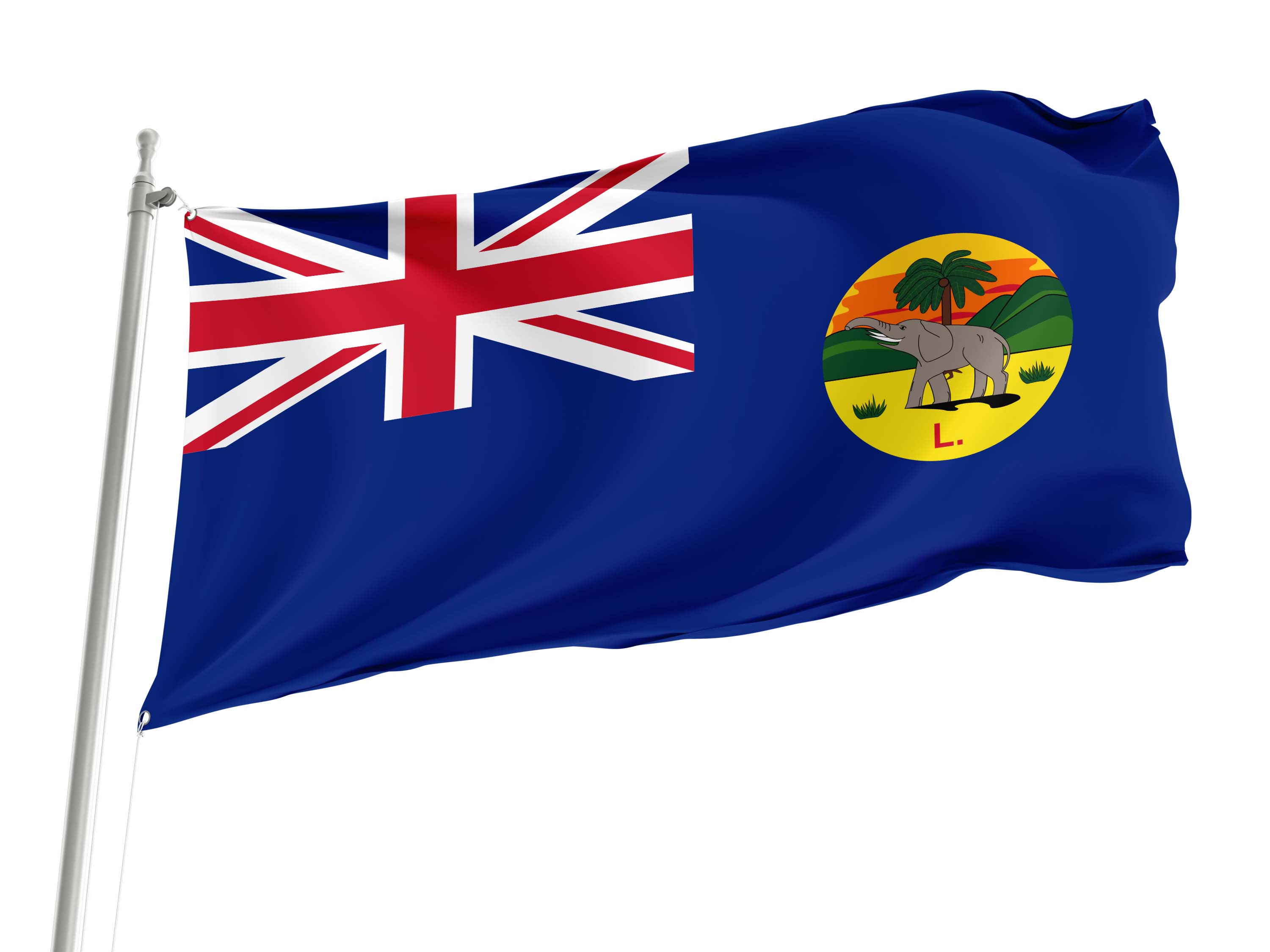 Lagos Colony 1888-1906 Flag for Indoor & Outdoor Use