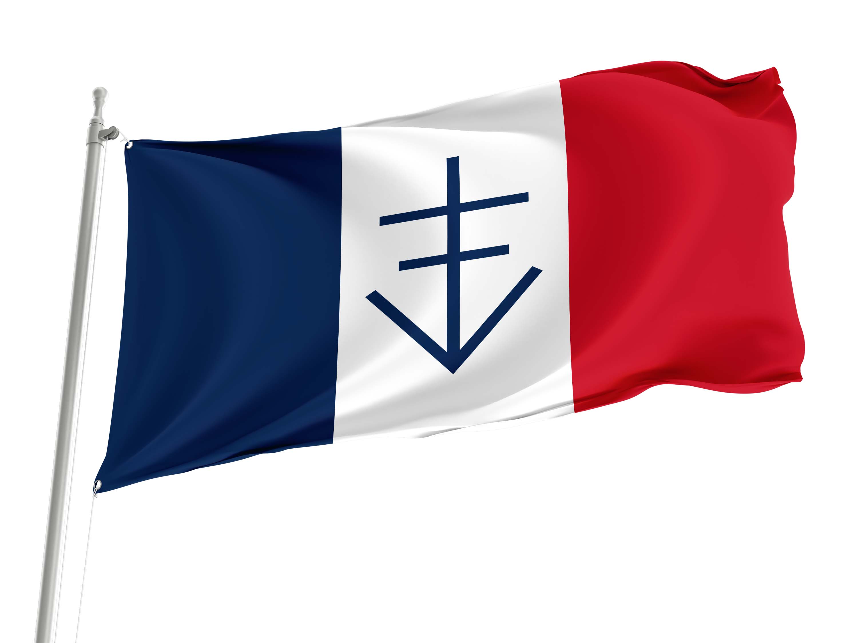 Free Republic of Vercors 1944 Flag for Indoor & Outdoor Use