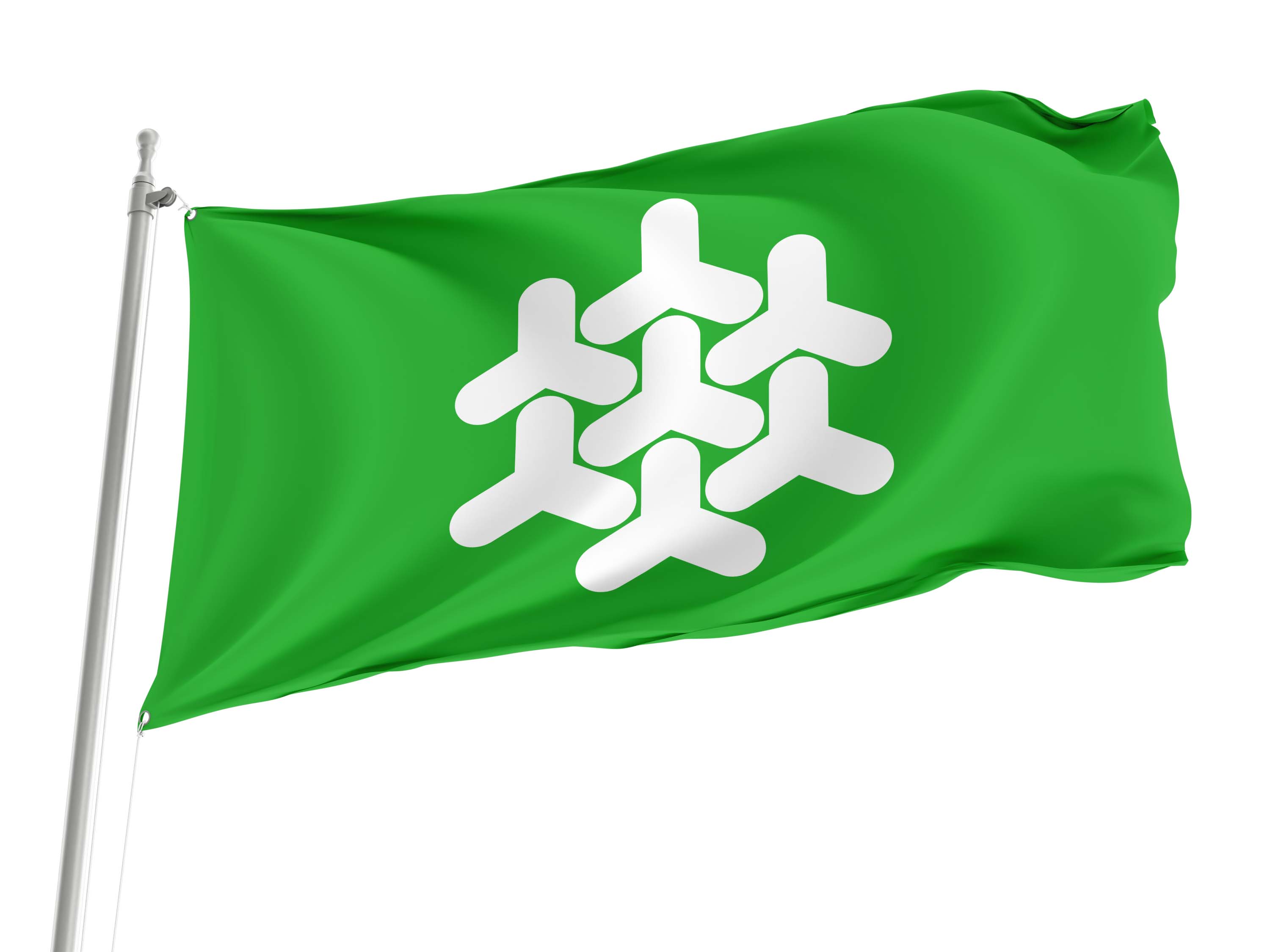 Dronten Flag for Indoor & Outdoor Use