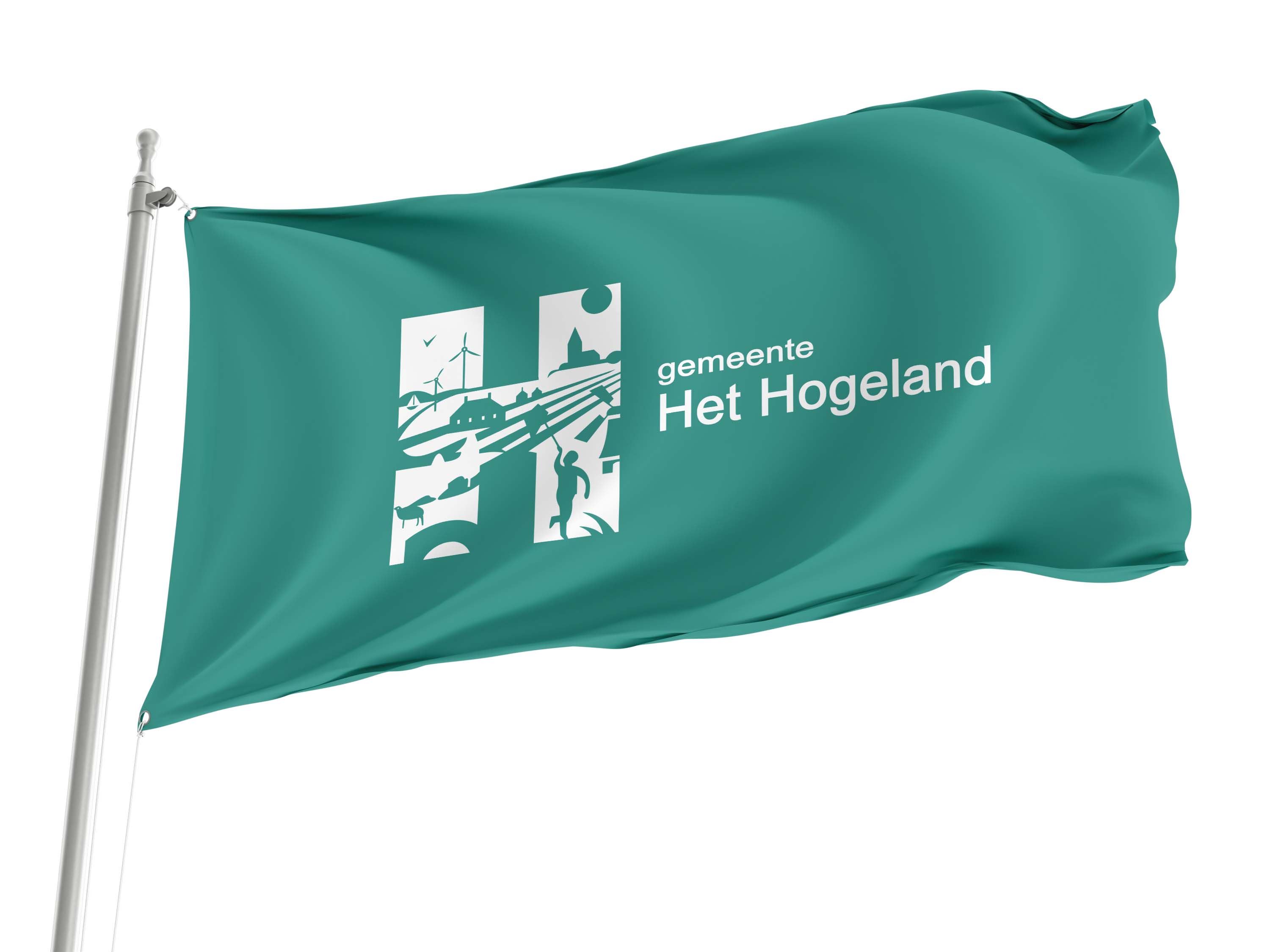 Het Hogeland Flag for Indoor & Outdoor Use