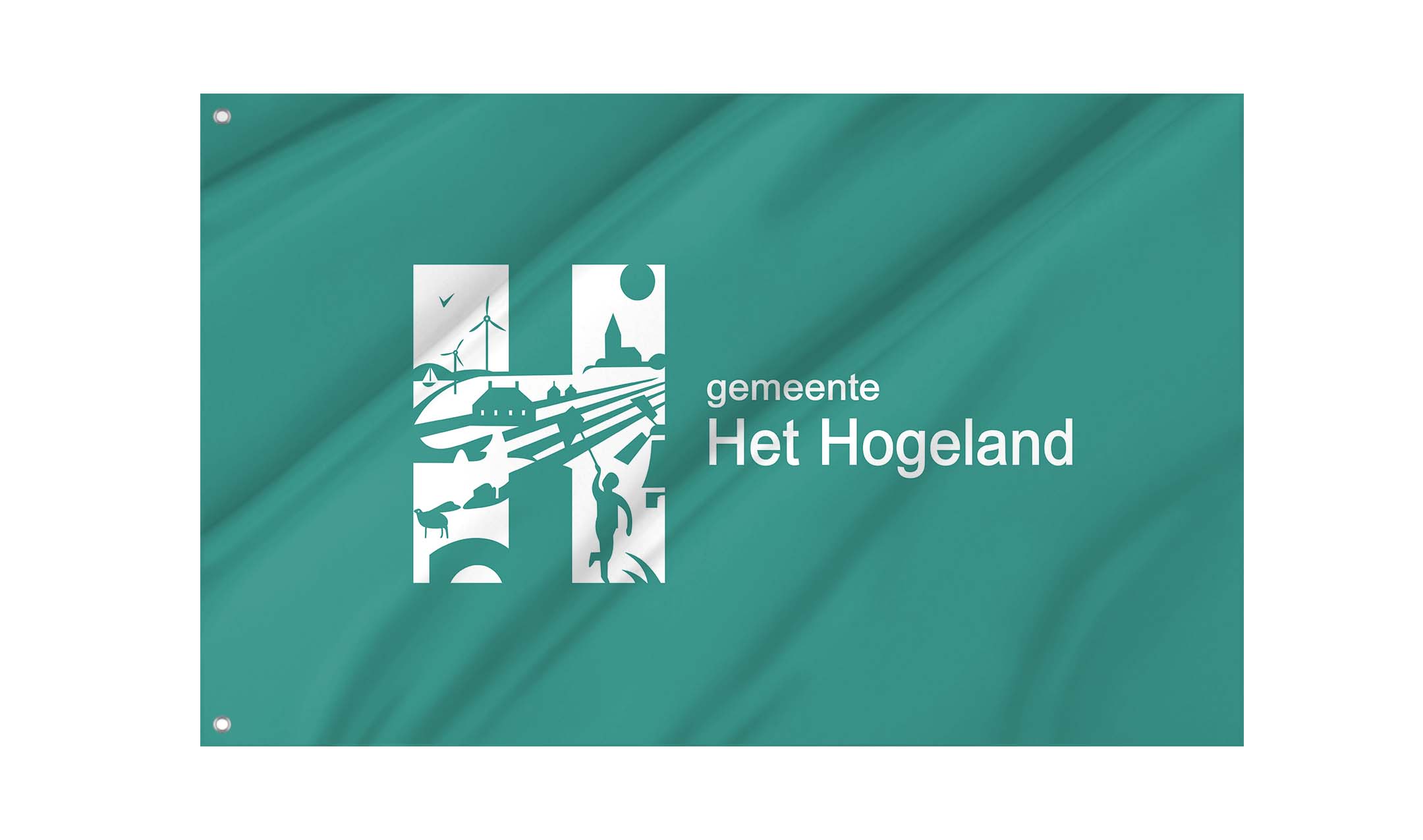 Het Hogeland Flag for Indoor & Outdoor Use