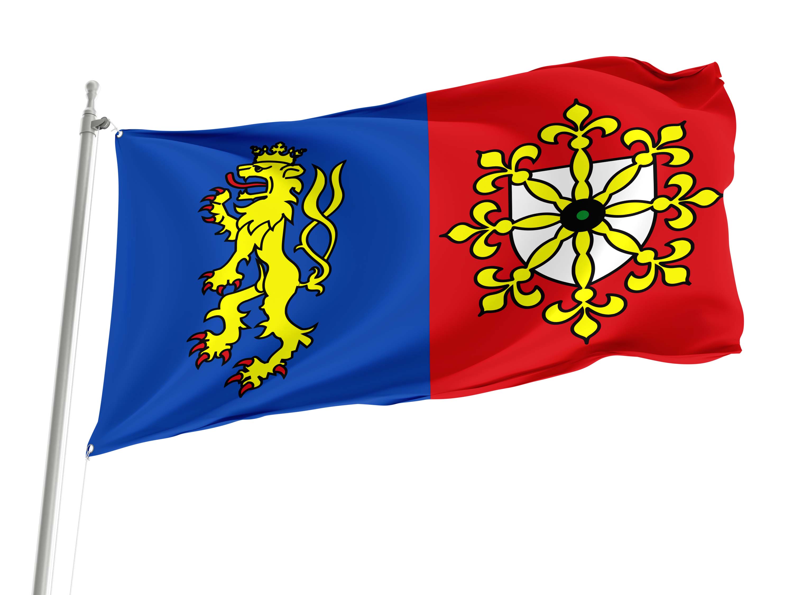 Mook en Middelaar Flag for Indoor & Outdoor Use