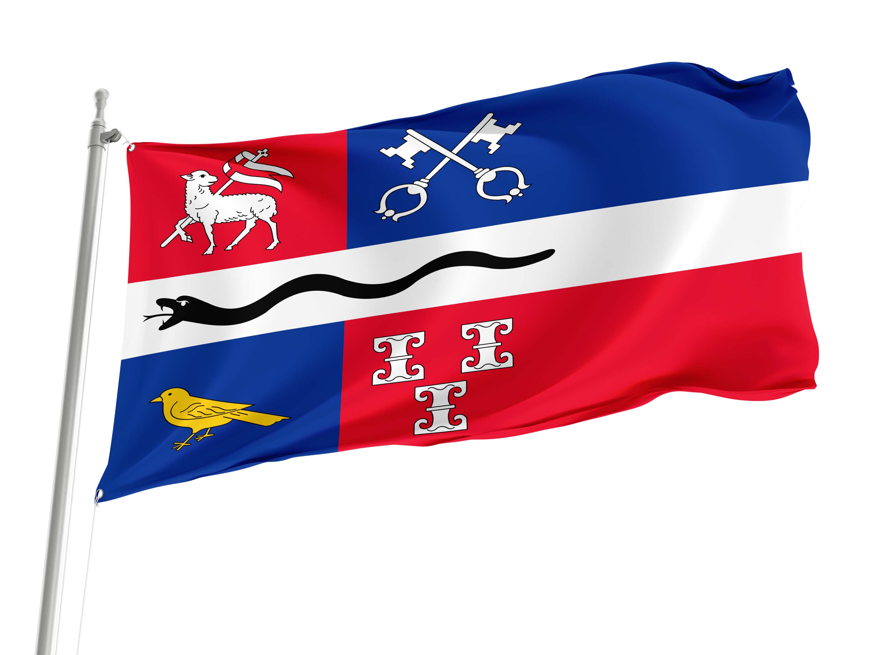 De Ronde Venen Flag for Indoor & Outdoor Use