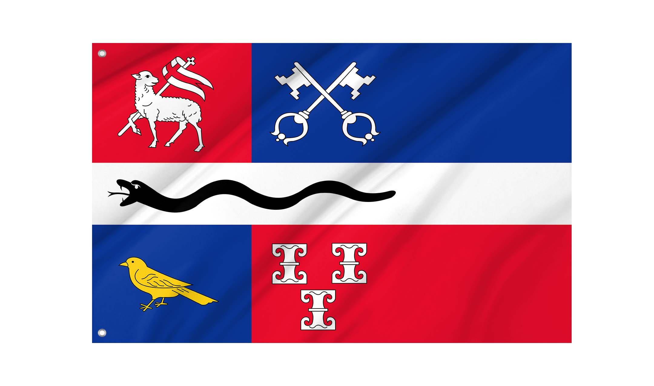 De Ronde Venen Flag for Indoor & Outdoor Use