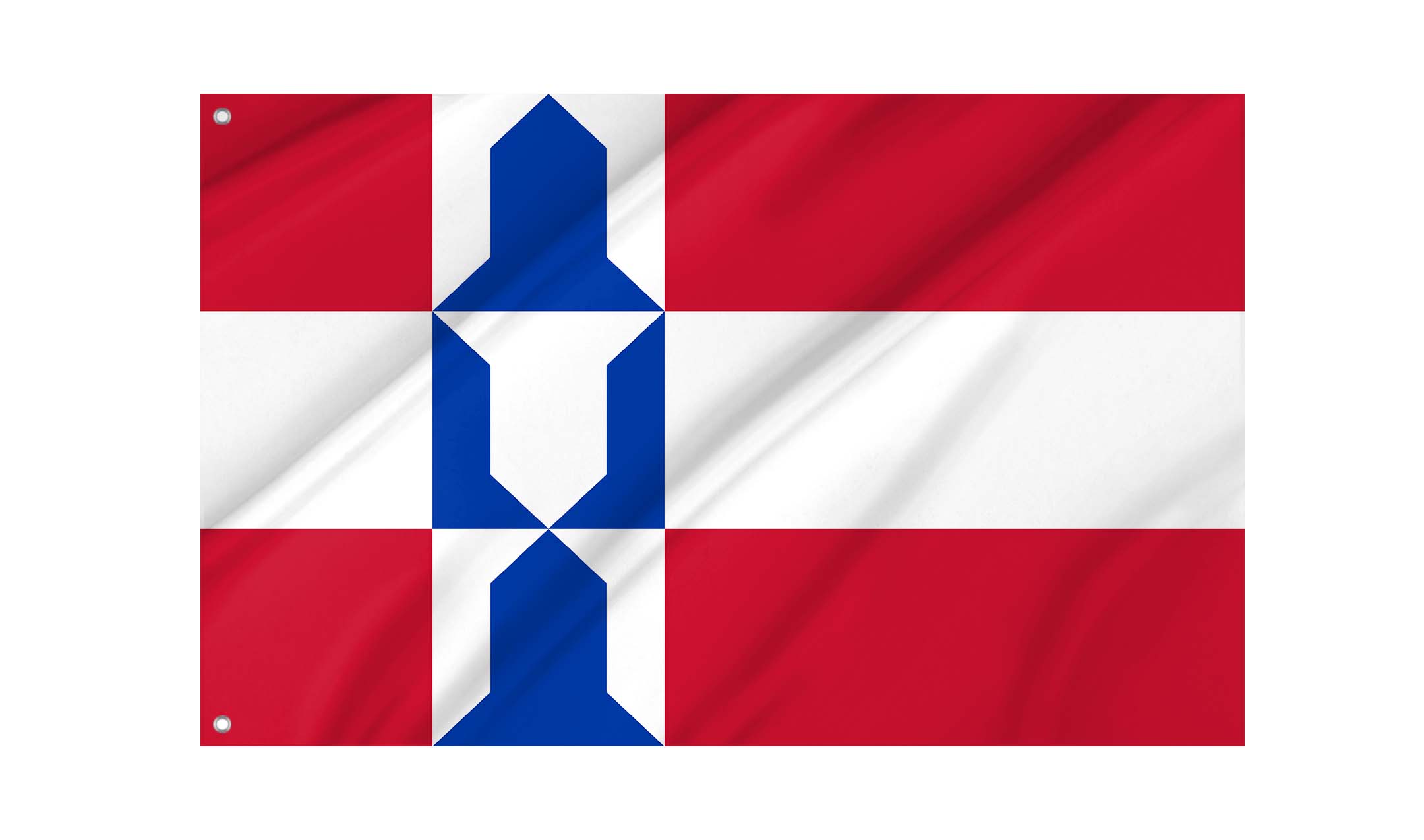 Houten Flag for Indoor & Outdoor Use