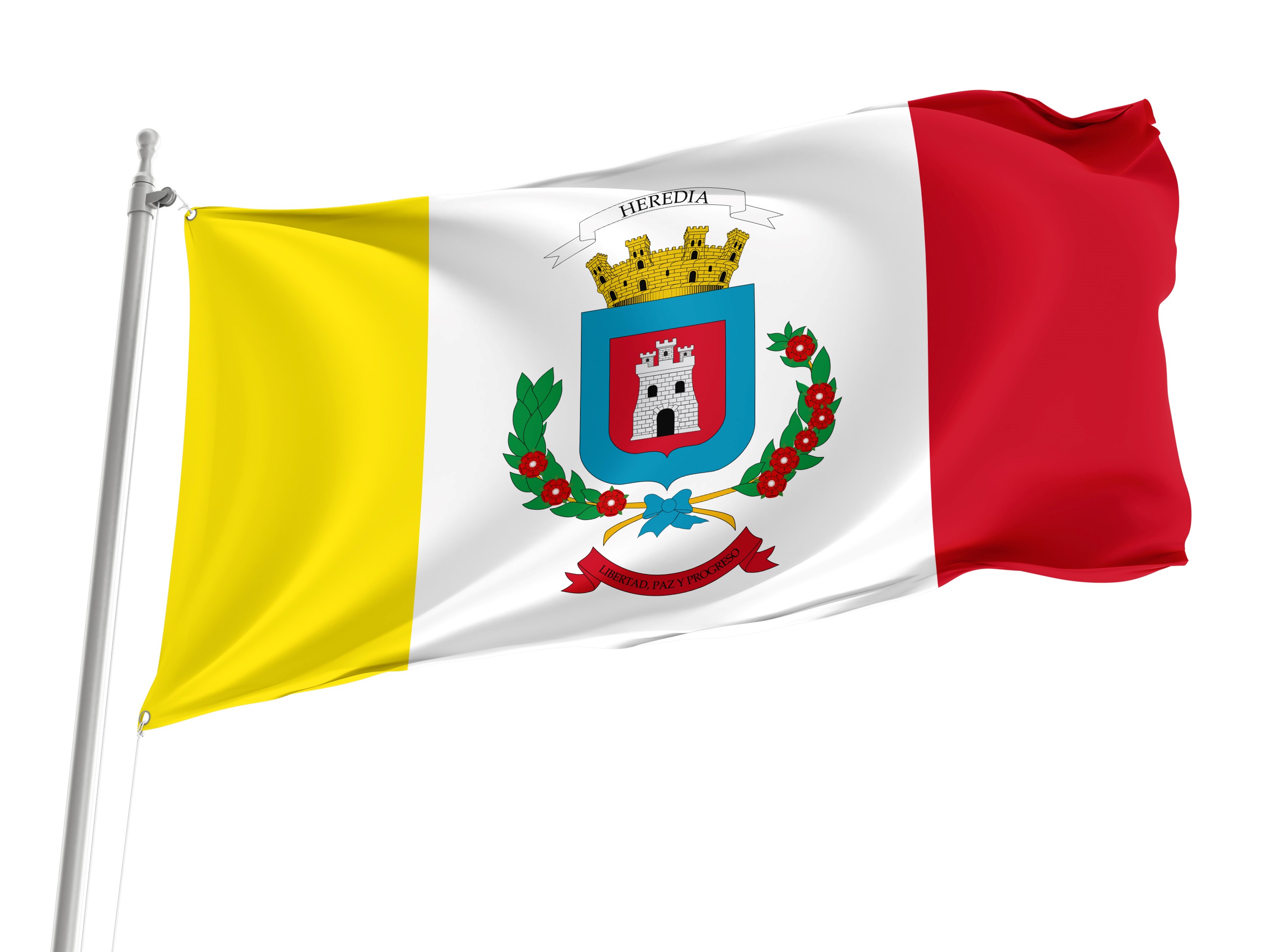 Heredia Province Flag for Indoor & Outdoor Use