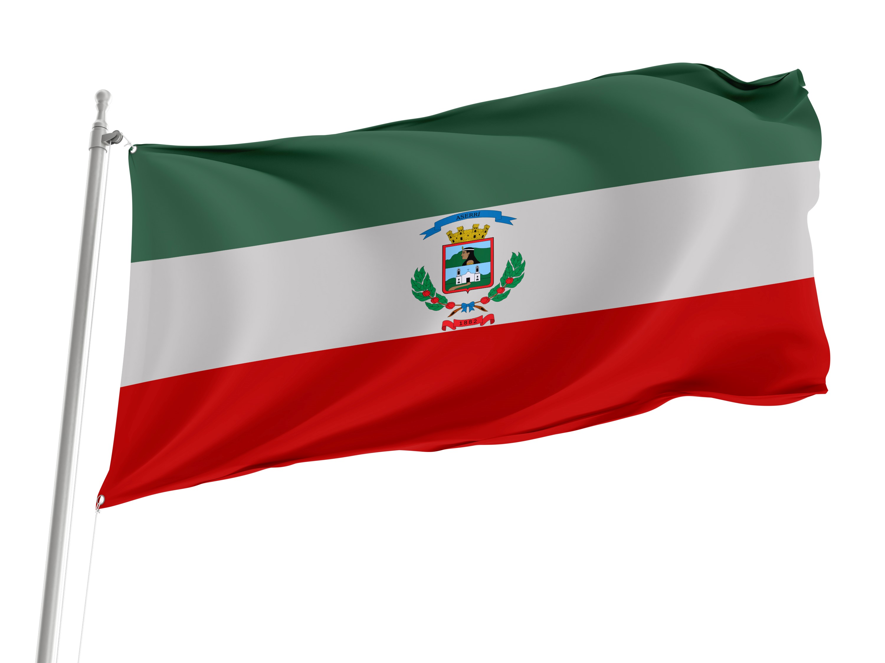 Aserri Flag for Indoor & Outdoor Use