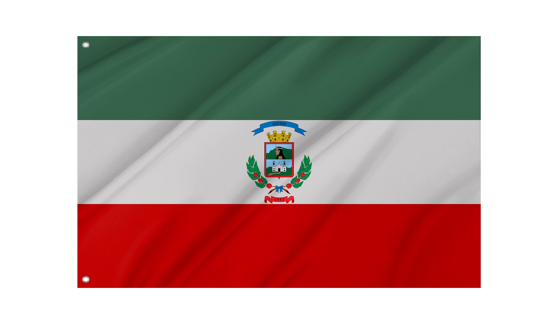 Aserri Flag for Indoor & Outdoor Use