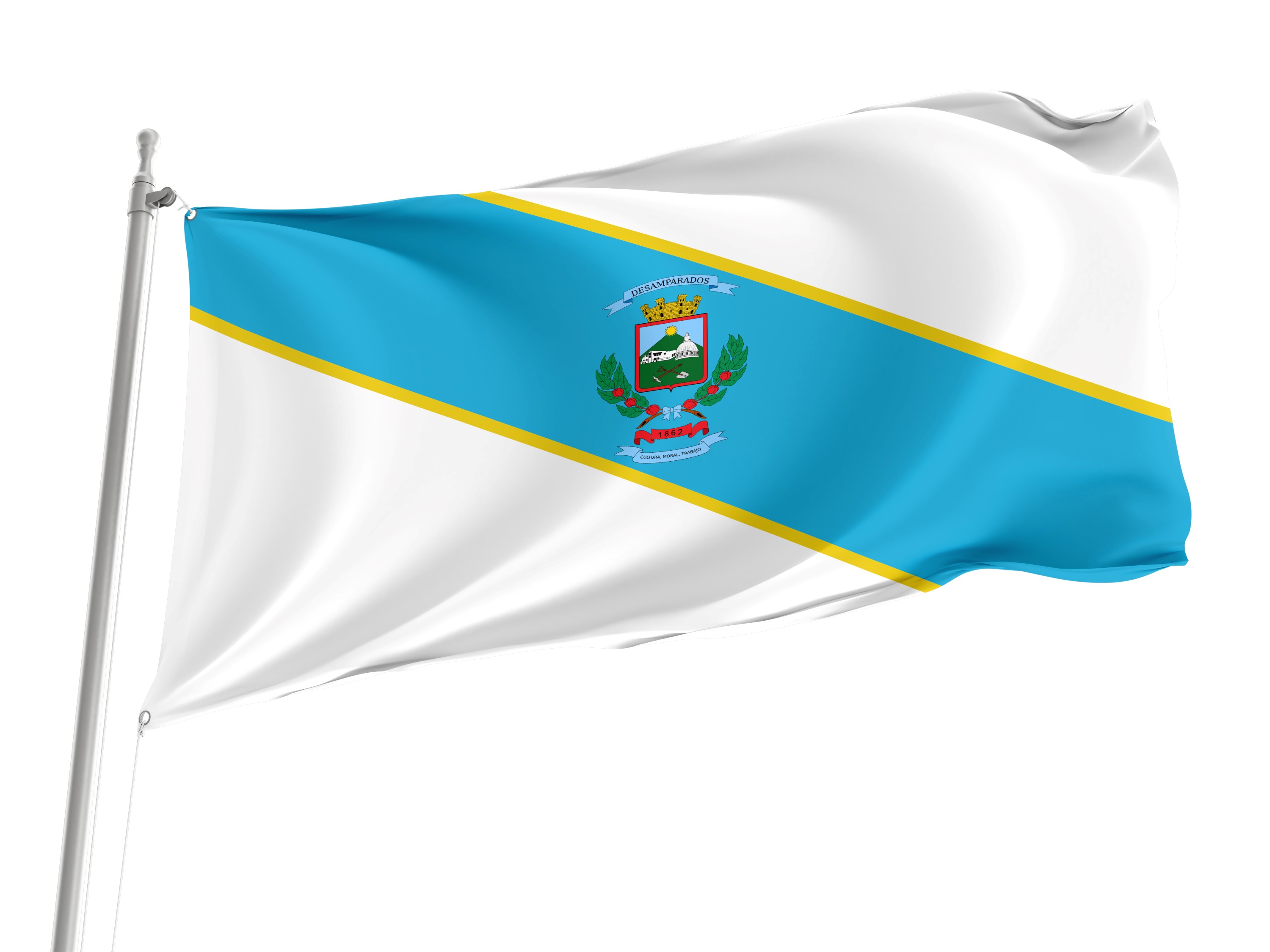 Desamparados Flag for Indoor & Outdoor Use