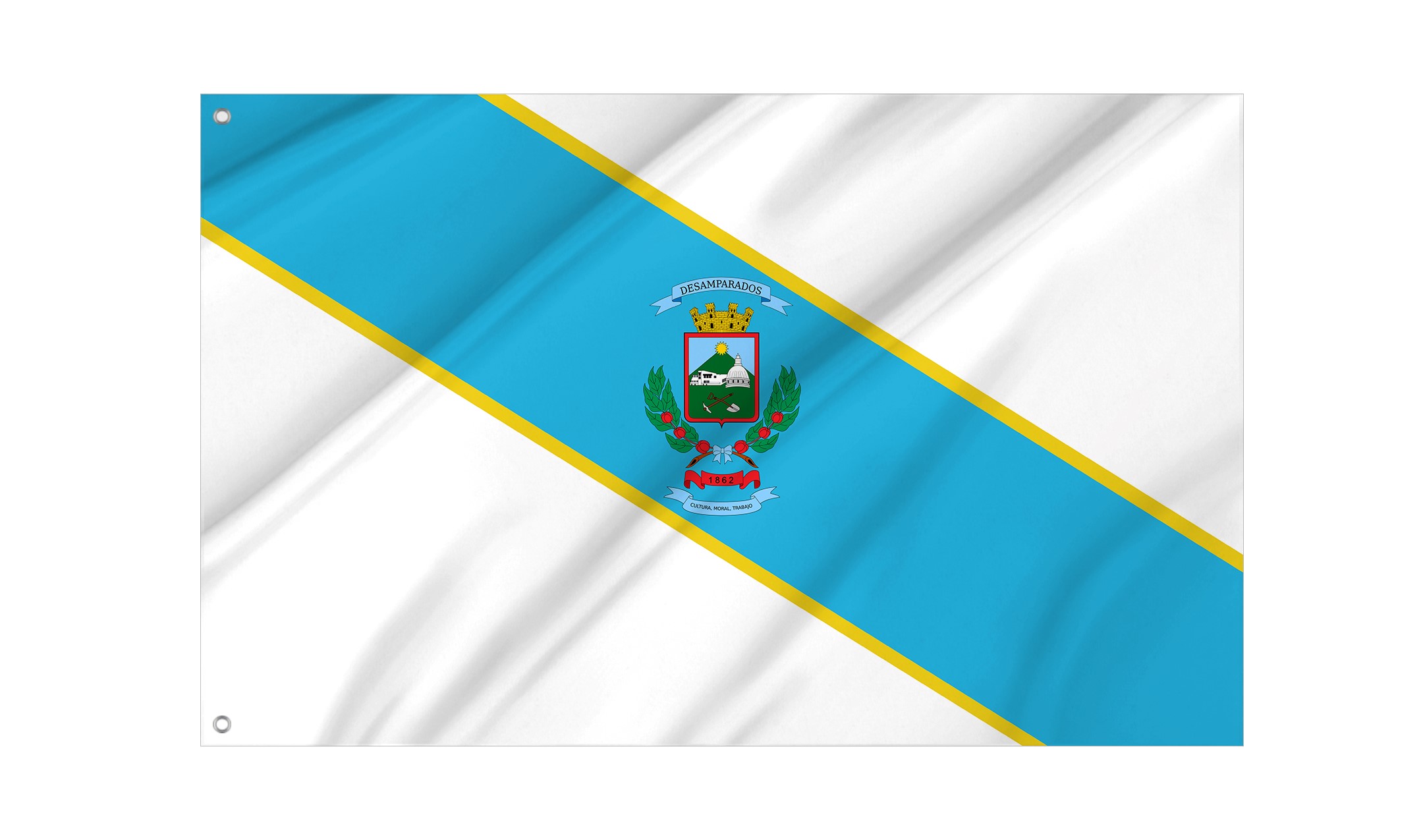 Desamparados Flag for Indoor & Outdoor Use