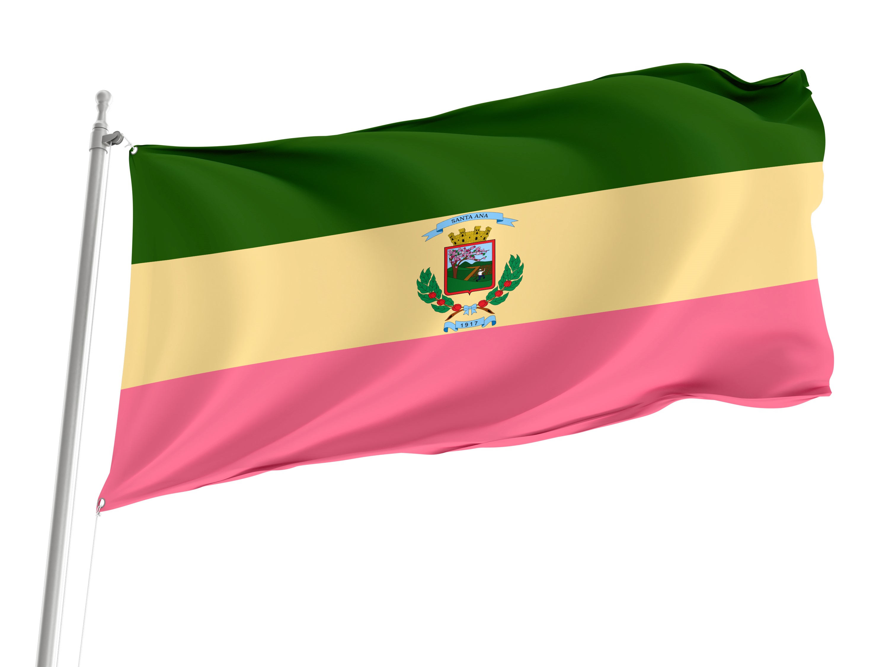 Santa Ana Flag for Indoor & Outdoor Use