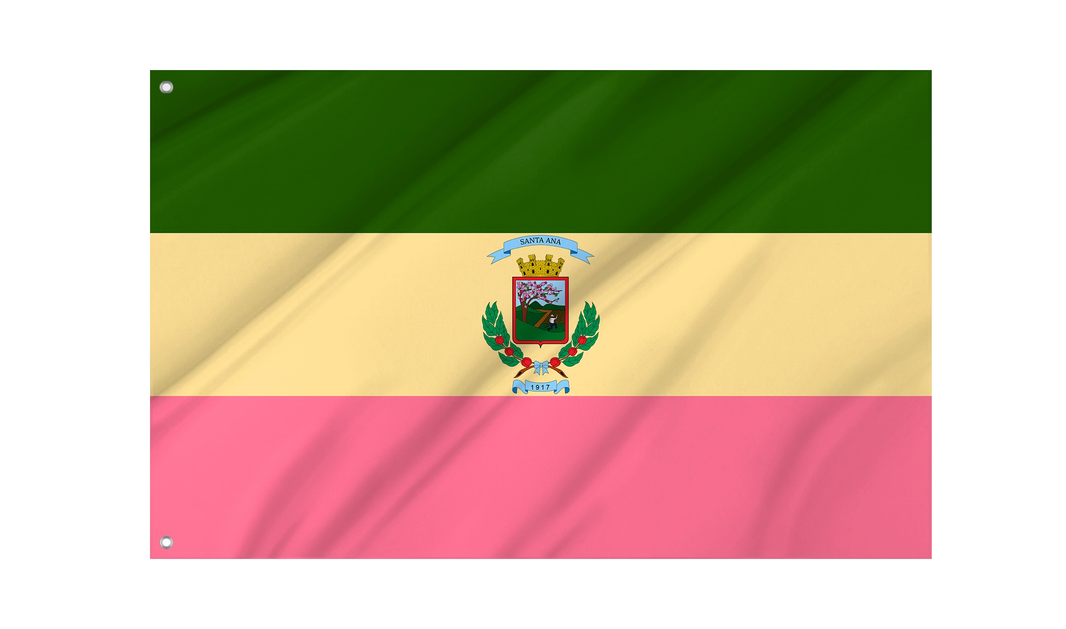 Santa Ana Flag for Indoor & Outdoor Use