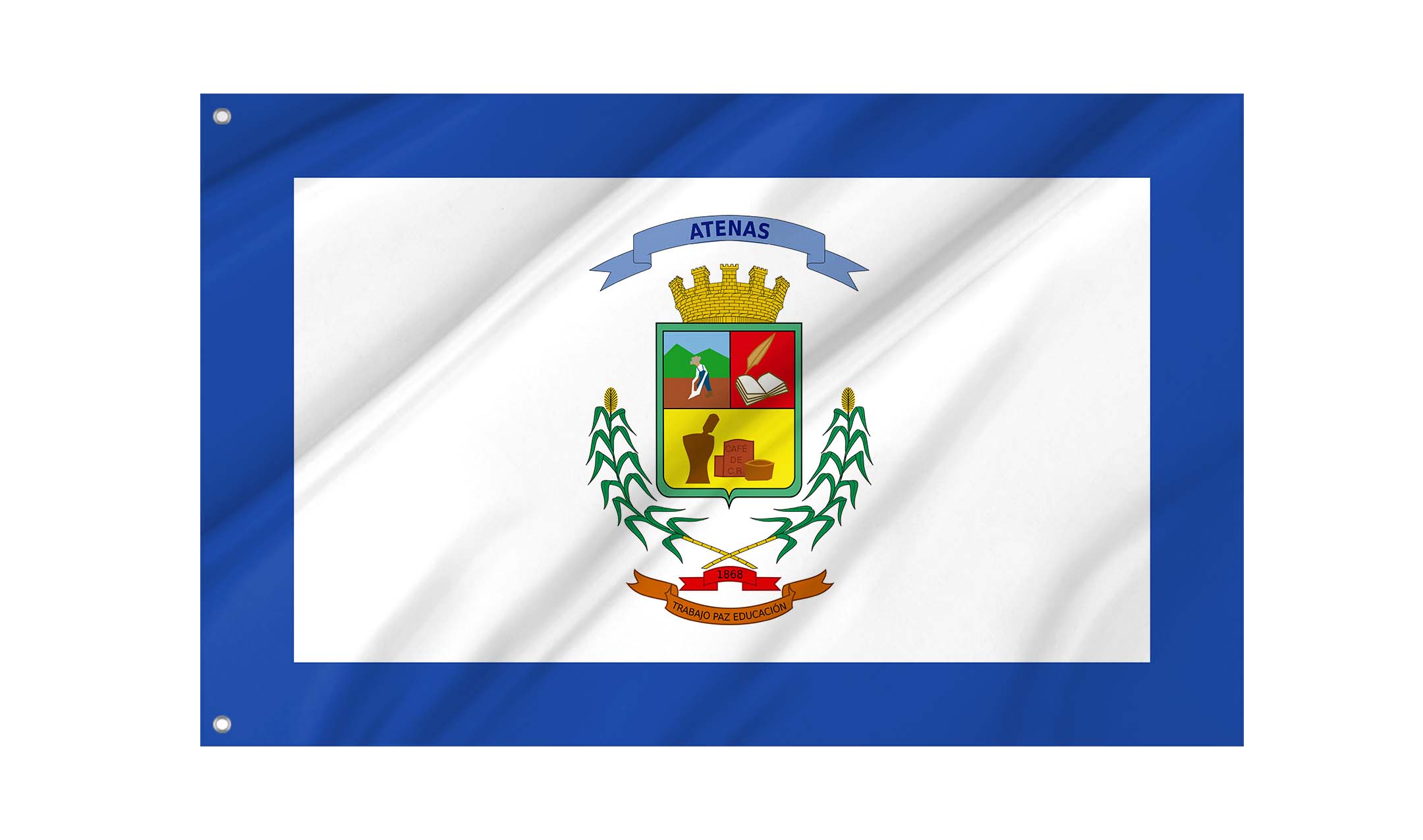 Atenas Flag for Indoor & Outdoor Use