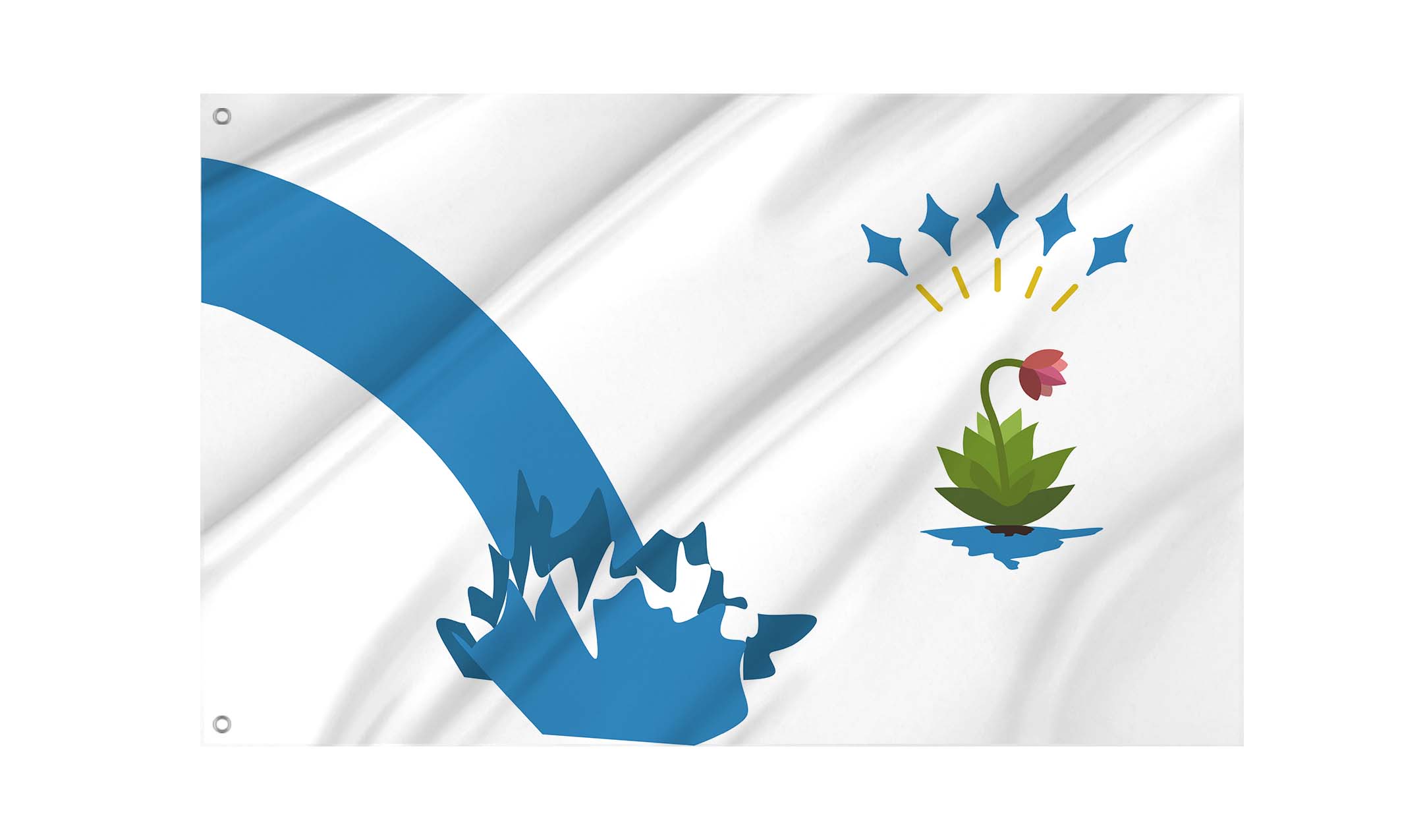 Oreamuno Flag for Indoor & Outdoor Use