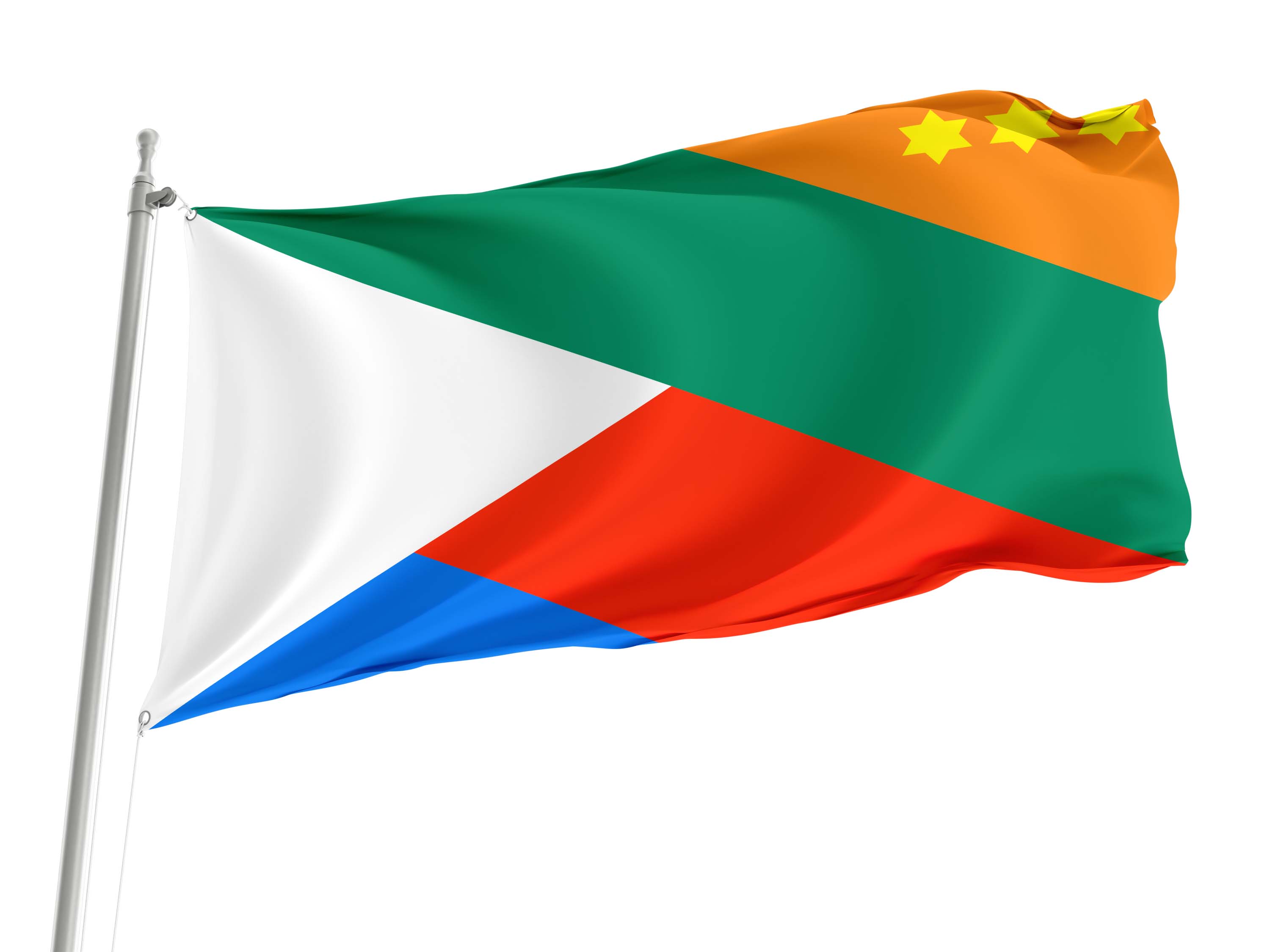 Quepos Flag for Indoor & Outdoor Use