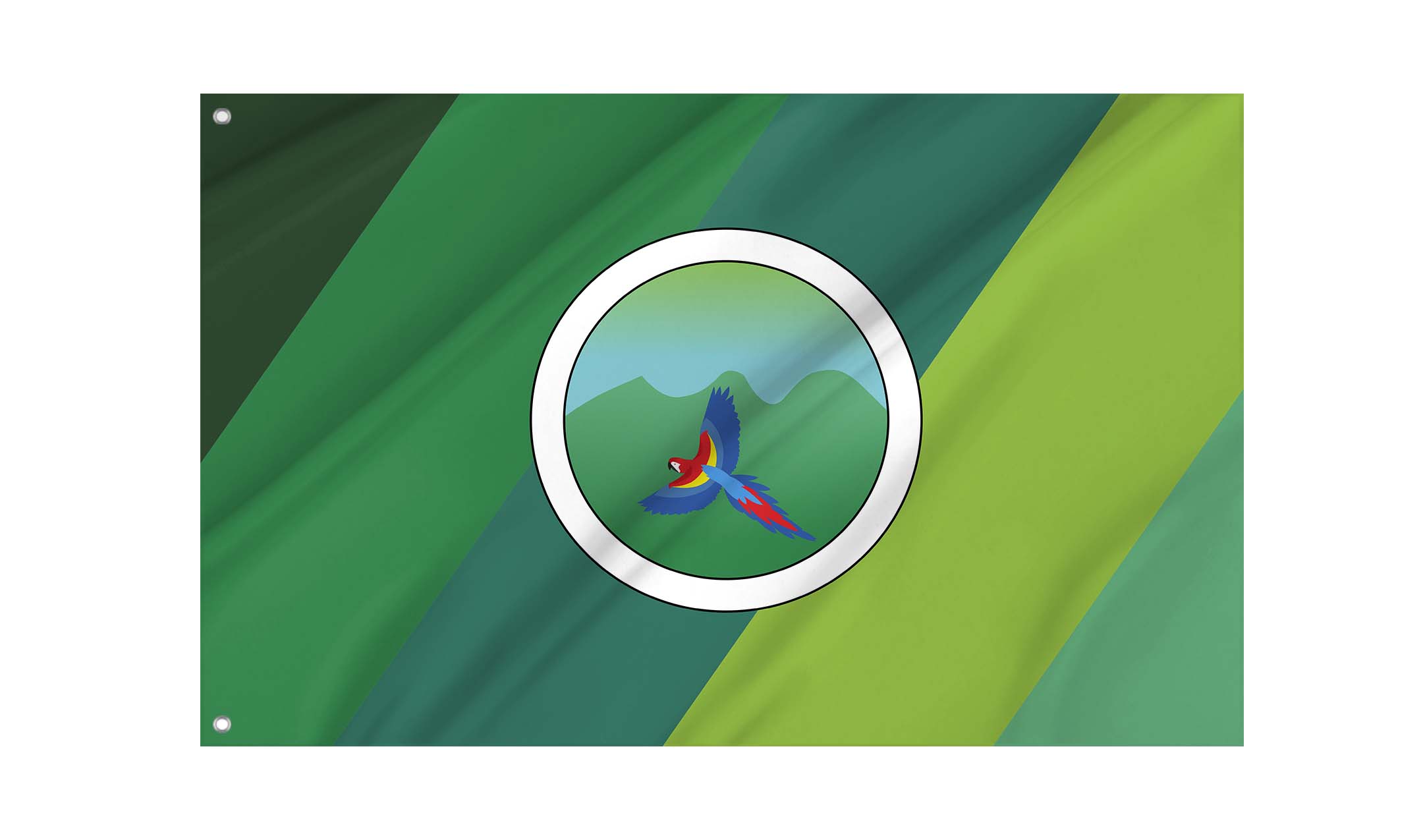 Turrubares Flag for Indoor & Outdoor Use