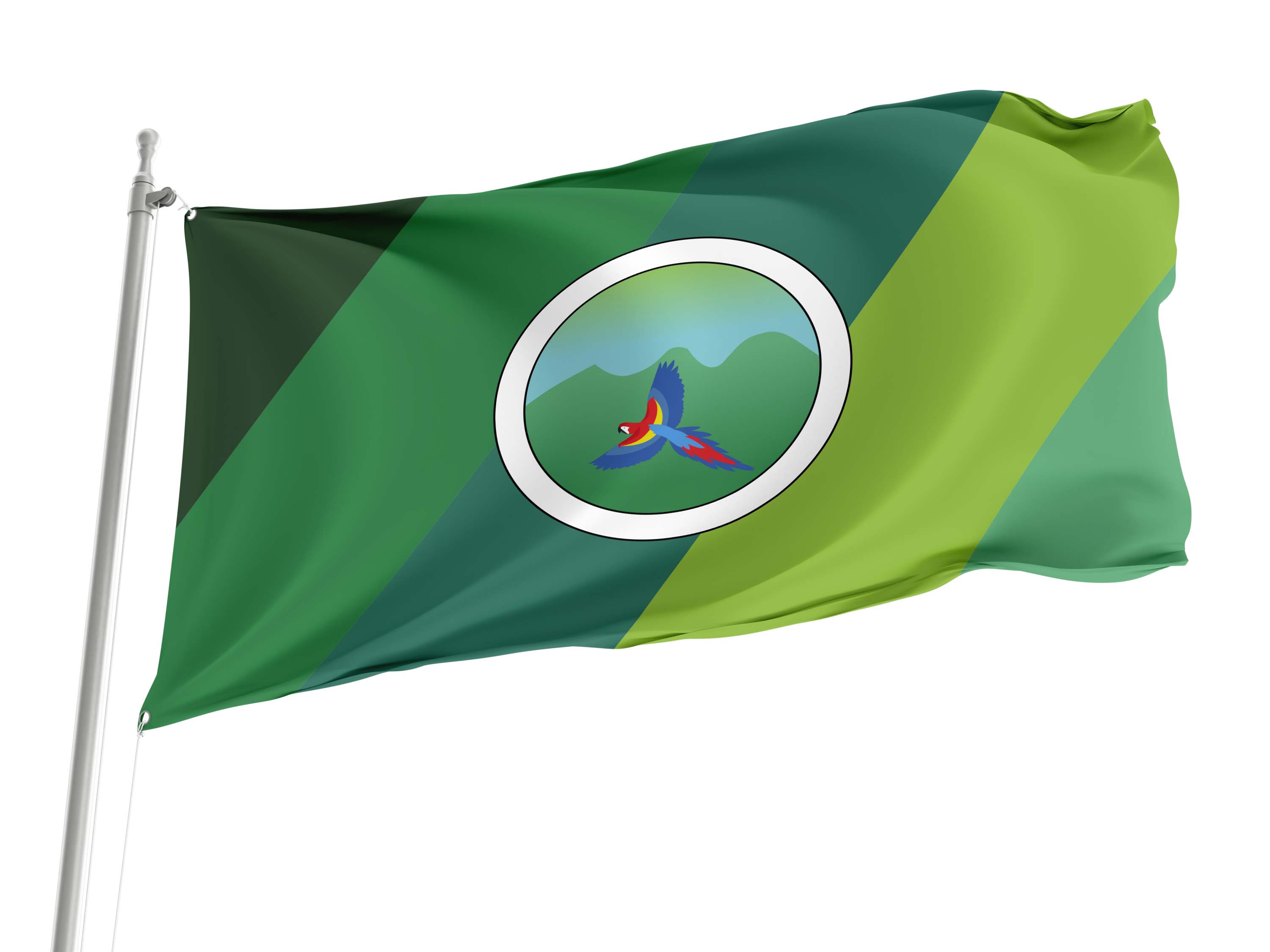 Turrubares Flag for Indoor & Outdoor Use