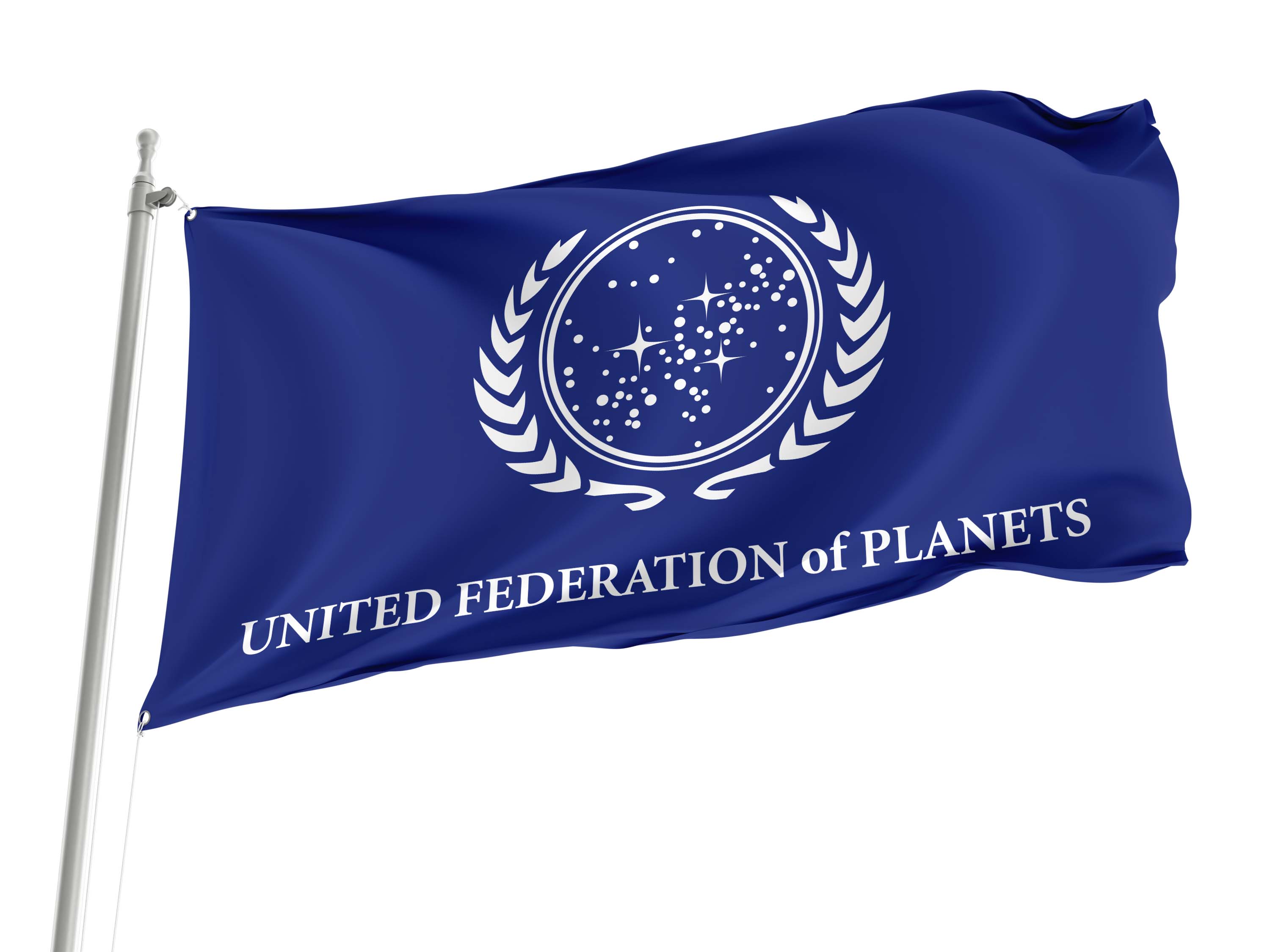 United Federation of Planets Flag for Indoor & Outdoor Use