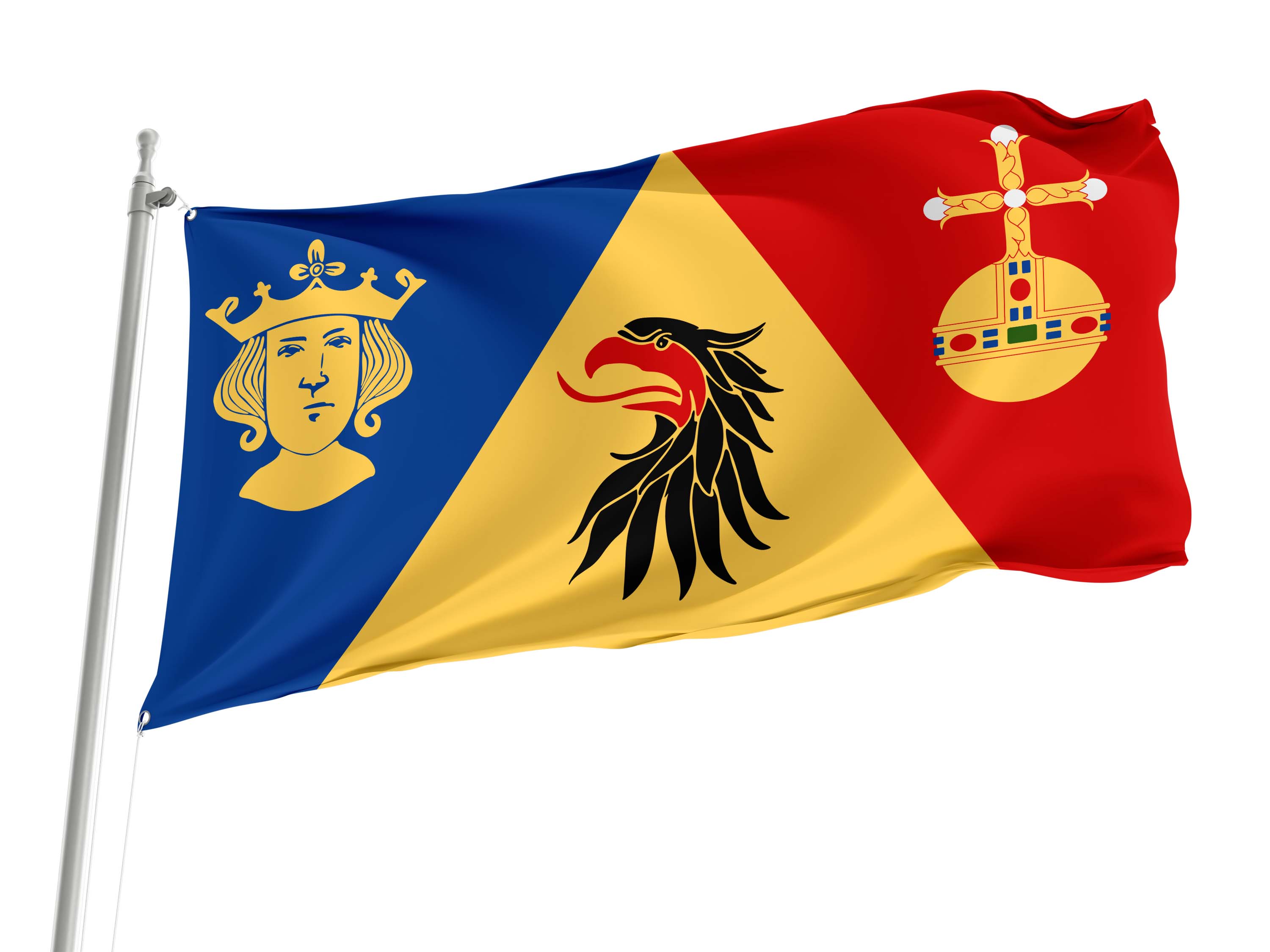 Stockholm County Flag for Indoor & Outdoor Use