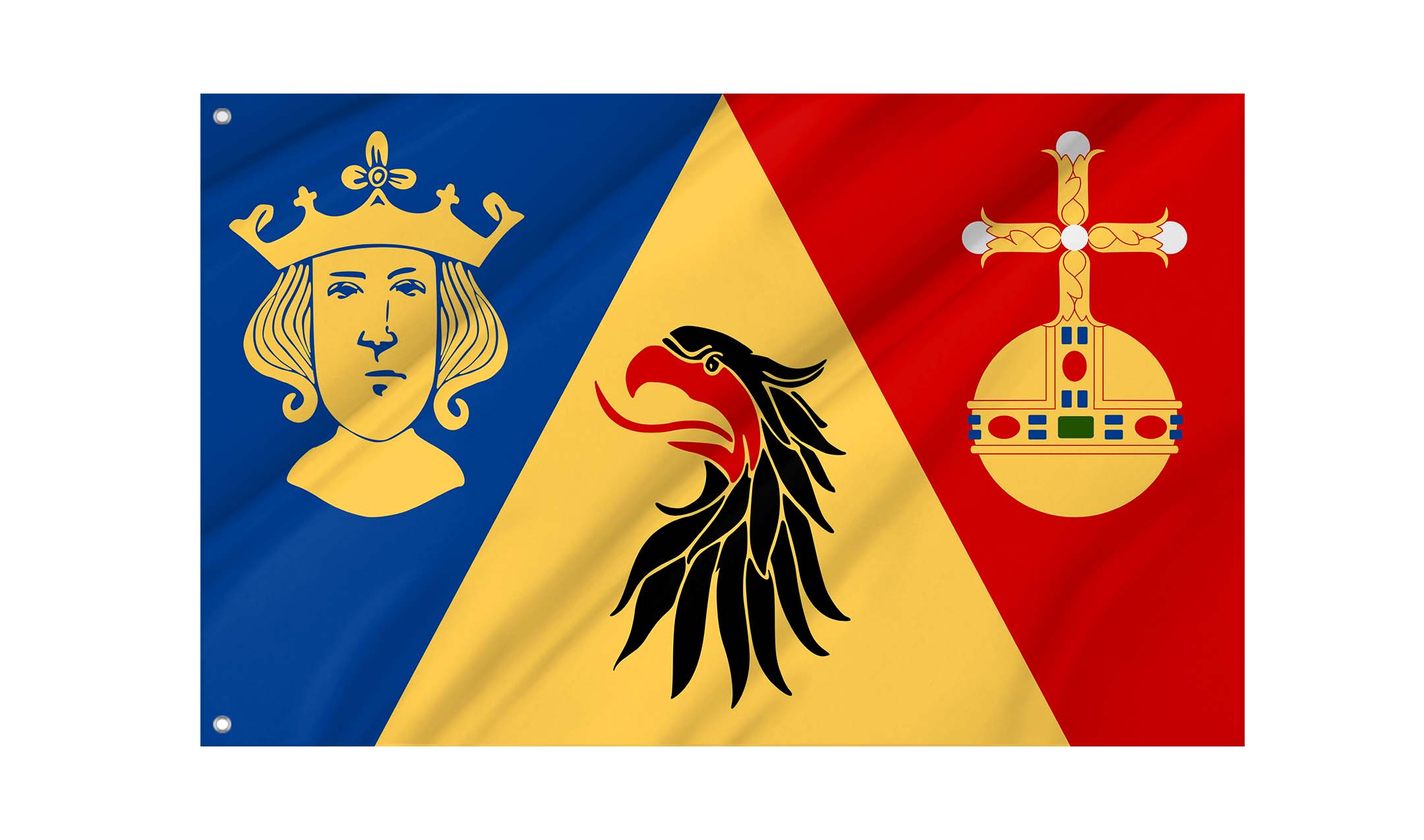 Stockholm County Flag for Indoor & Outdoor Use