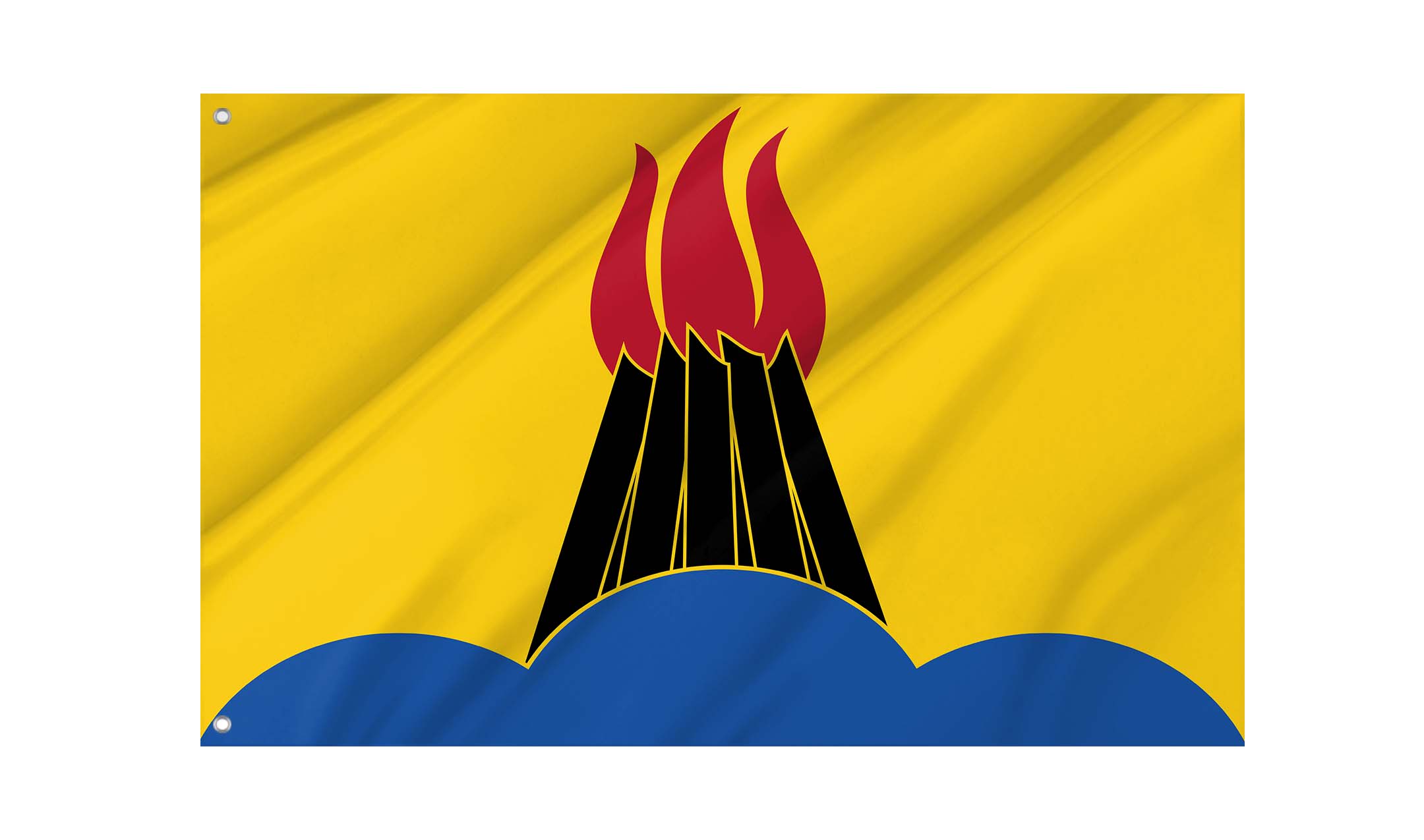 Huddinge Flag for Indoor & Outdoor Use