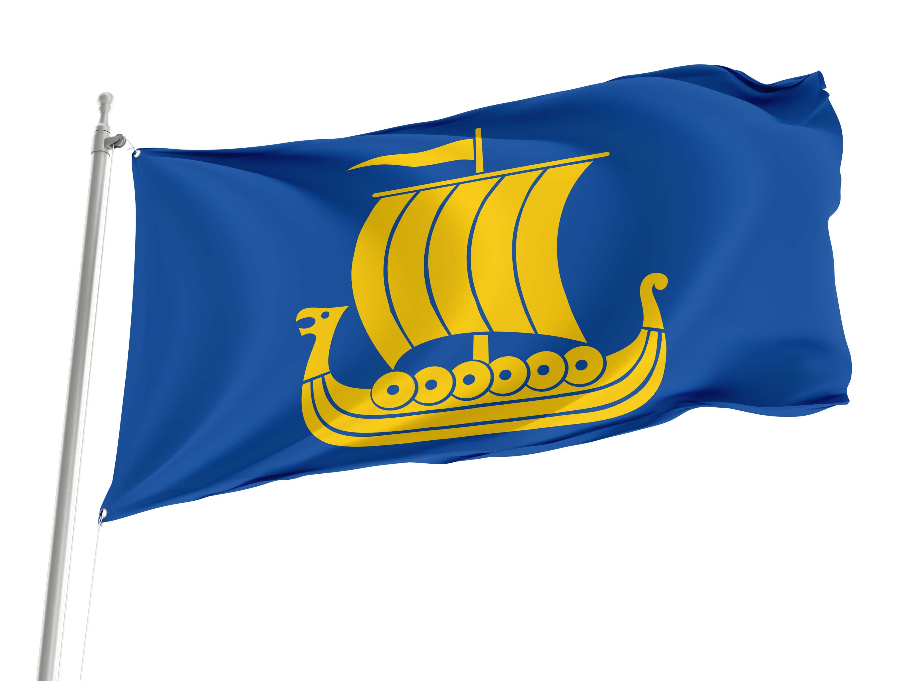 Lidingö Flag for Indoor & Outdoor Use