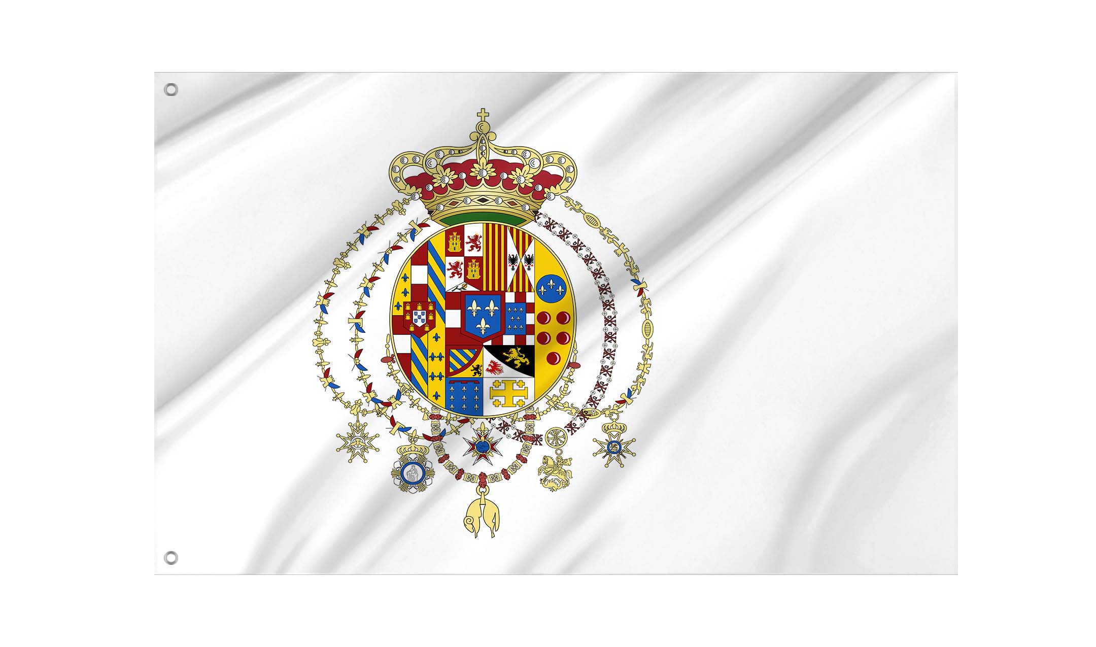 Kingdom of the Two Sicilies 1816 Flag for Indoor & Outdoor Use