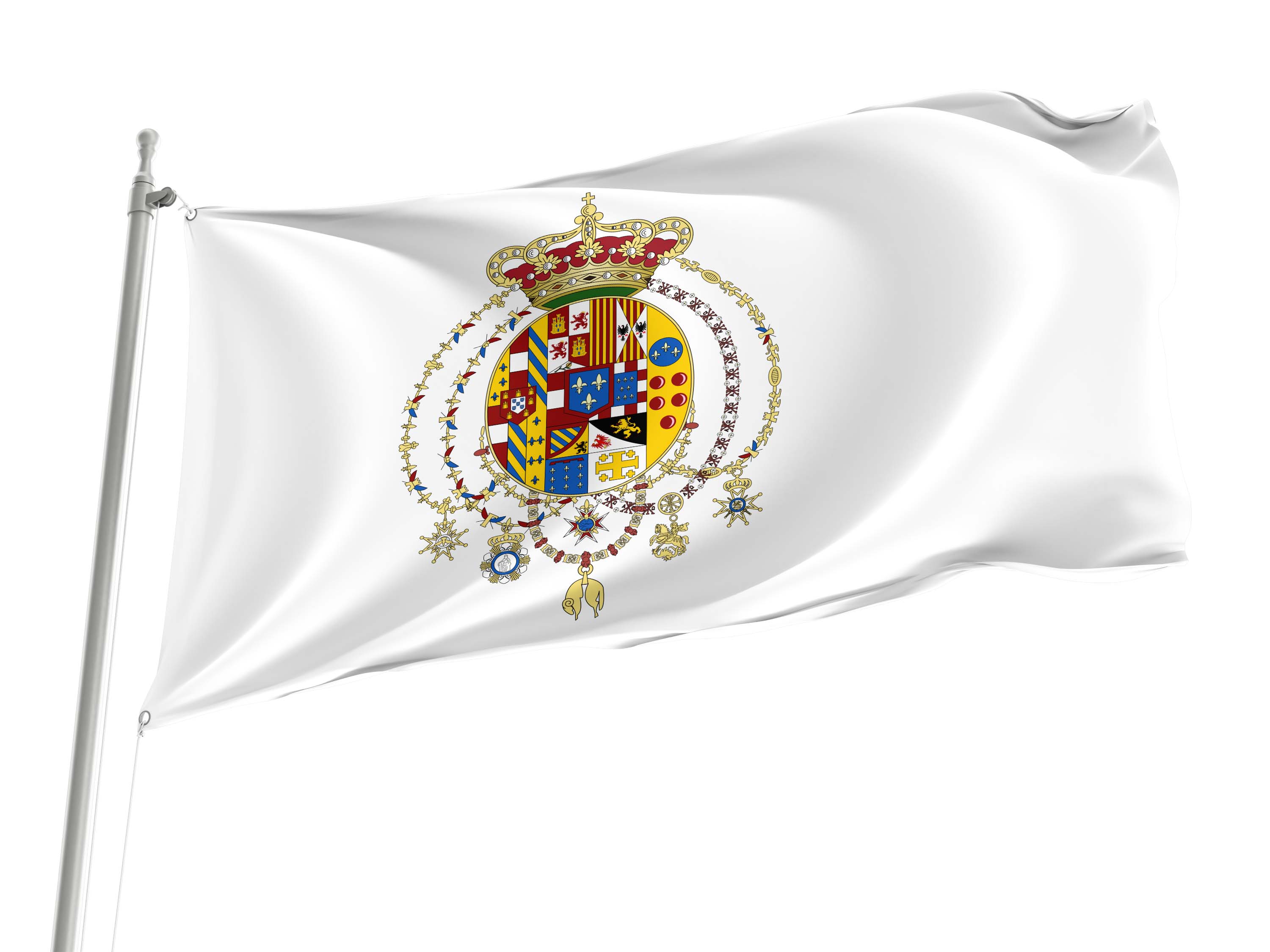 Kingdom of the Two Sicilies 1816 Flag for Indoor & Outdoor Use