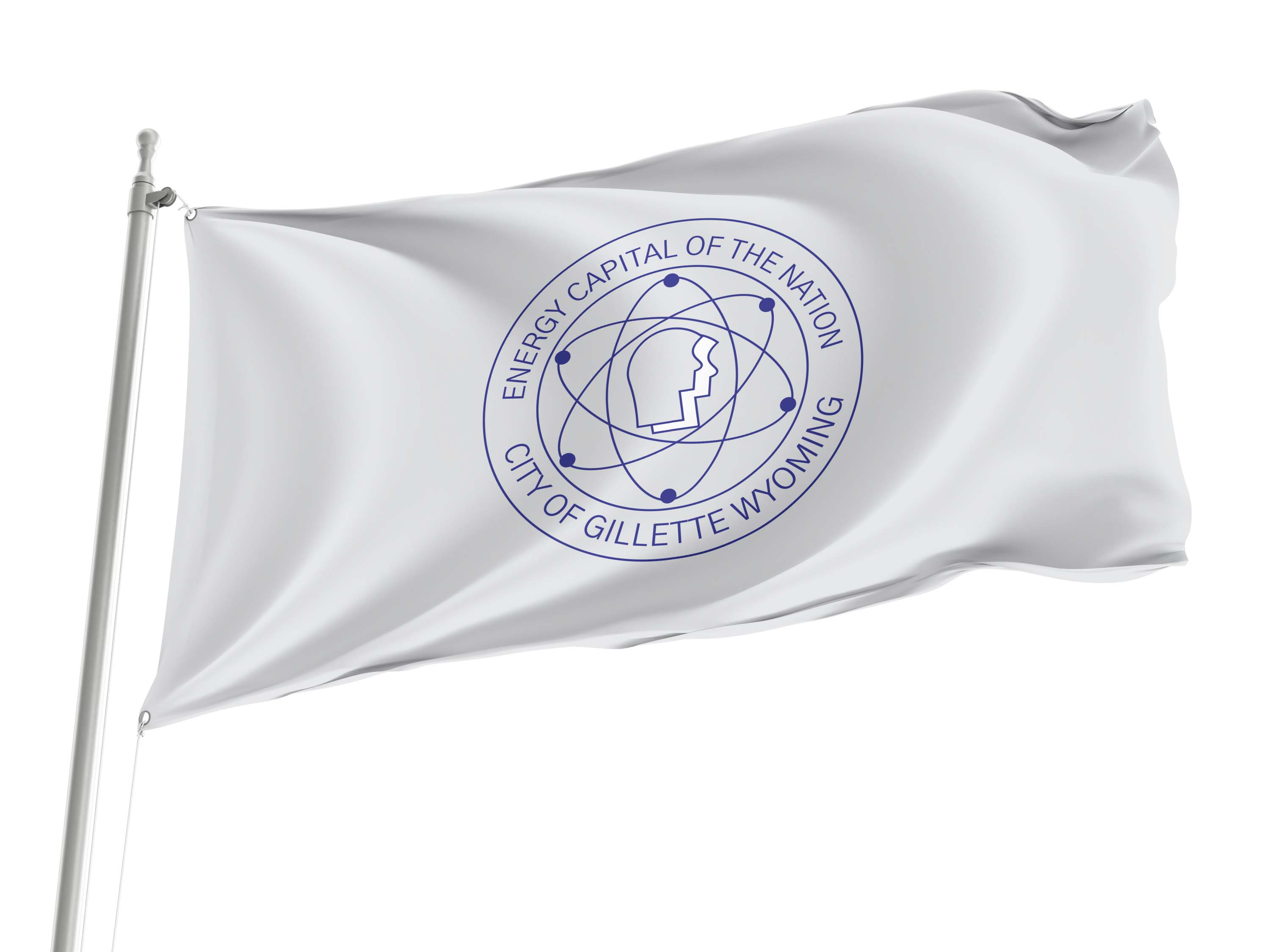 Gillette, Wyoming Flag for Indoor & Outdoor Use