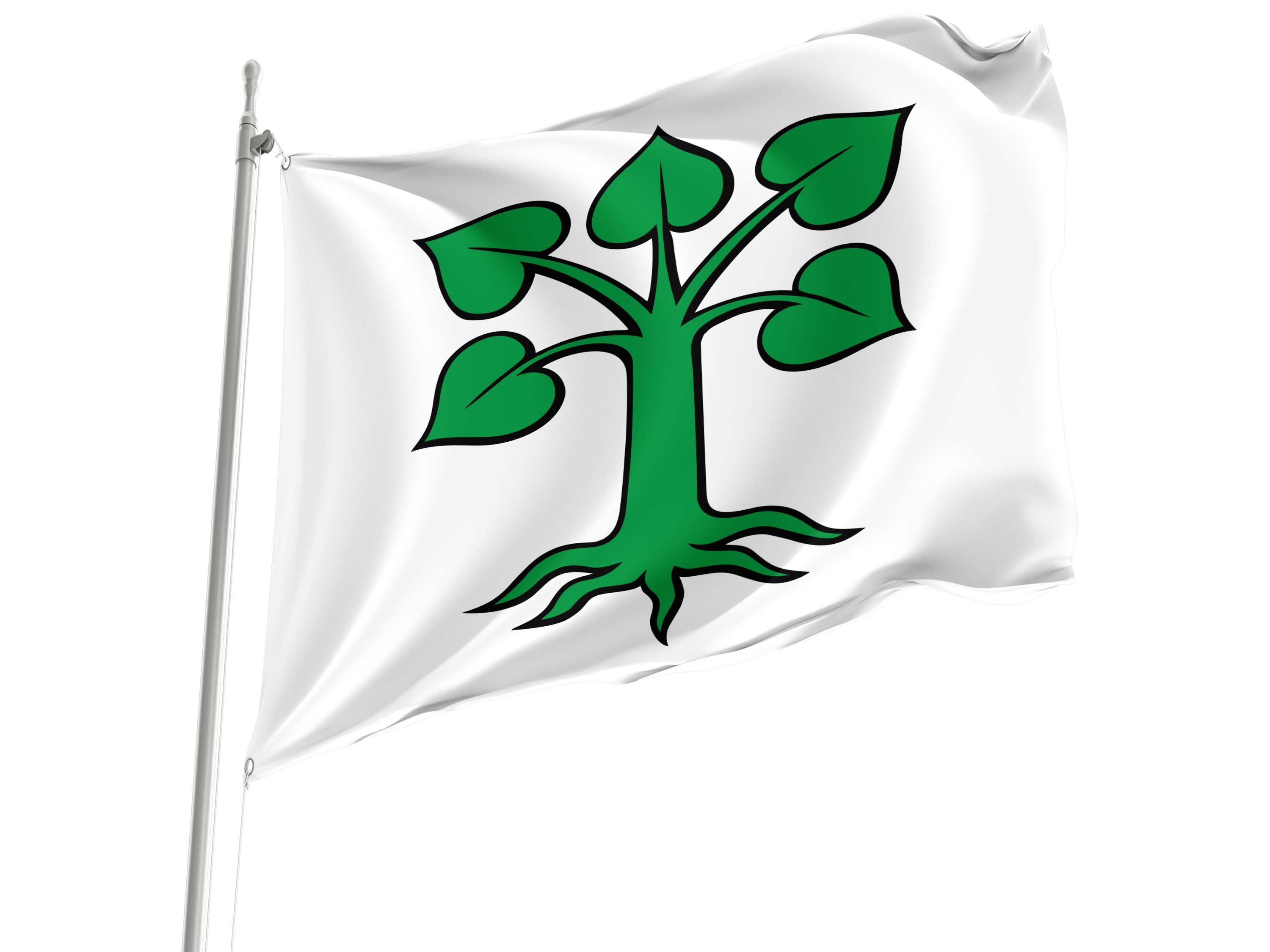 Auw Flag for Indoor & Outdoor Use