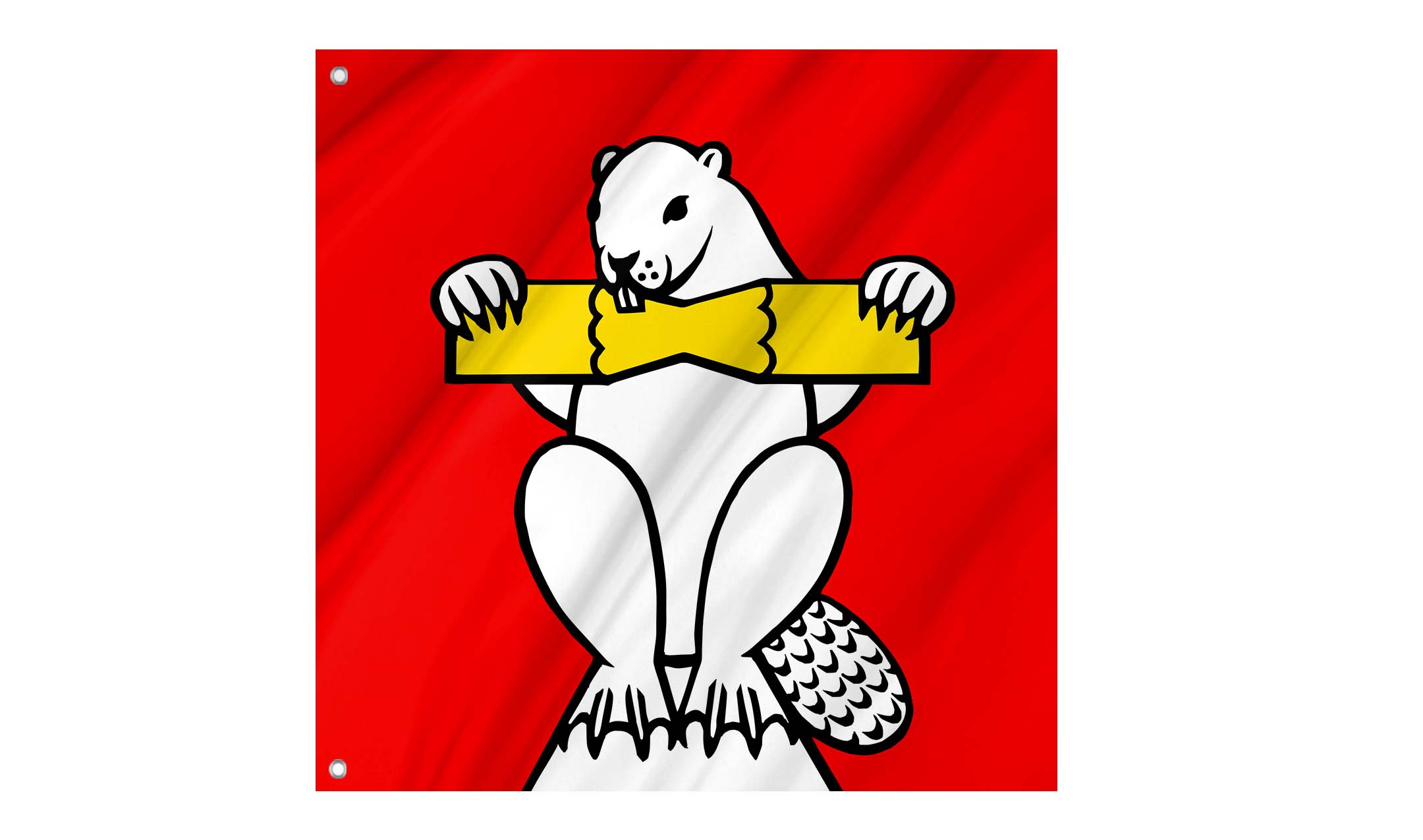 Biberstein Flag for Indoor & Outdoor Use