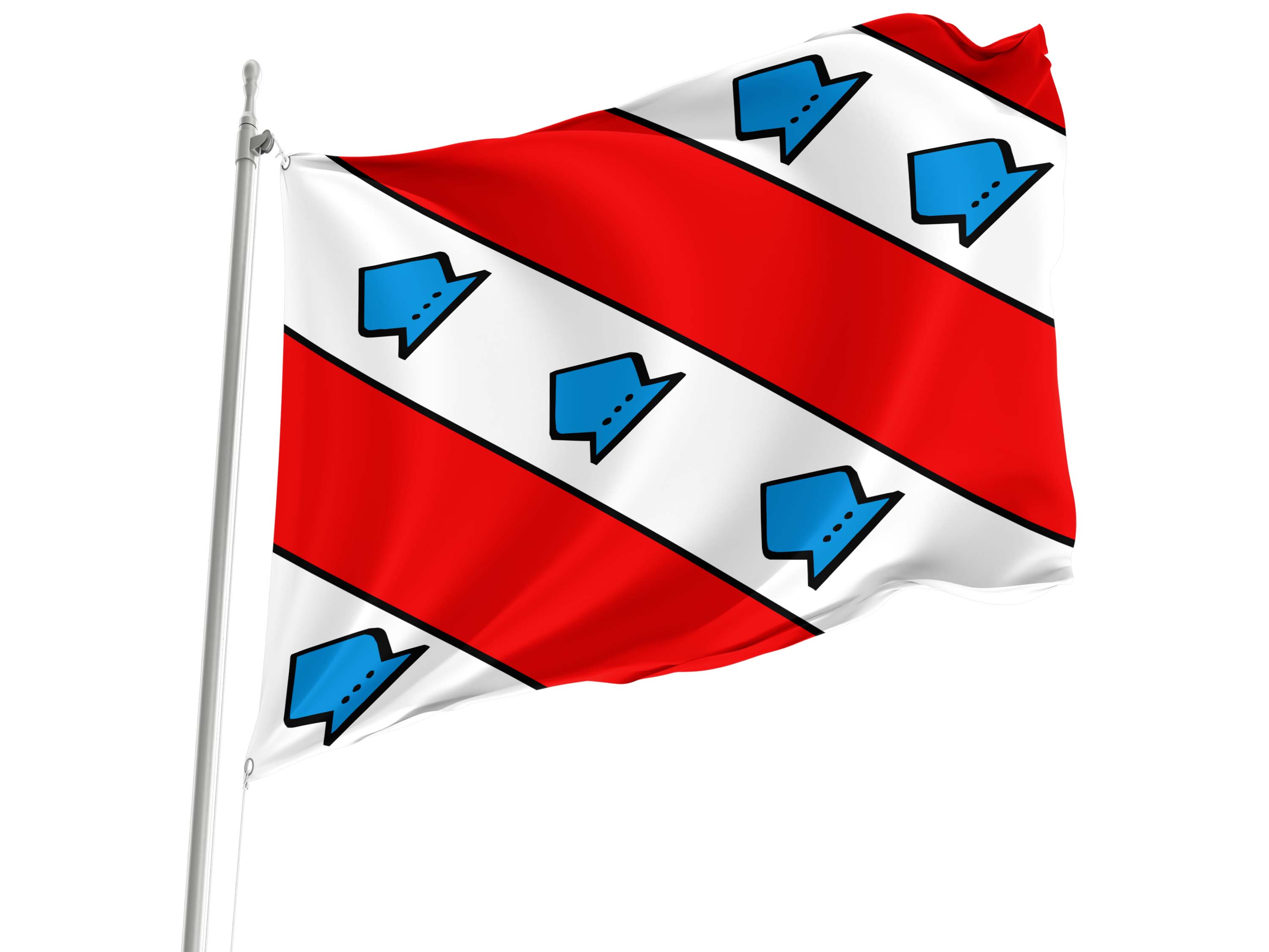 Büttikon Flag for Indoor & Outdoor Use