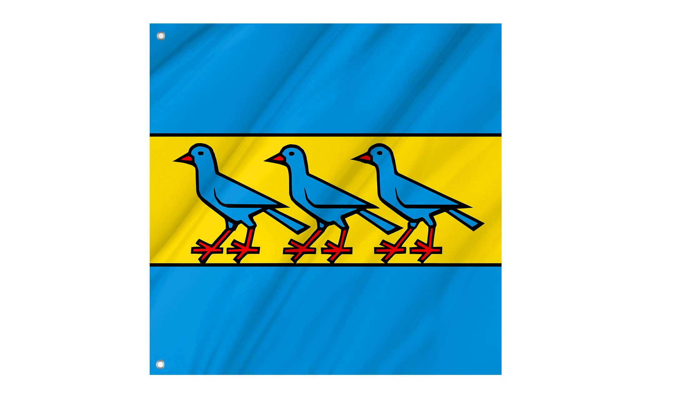 Fisibach Flag for Indoor & Outdoor Use