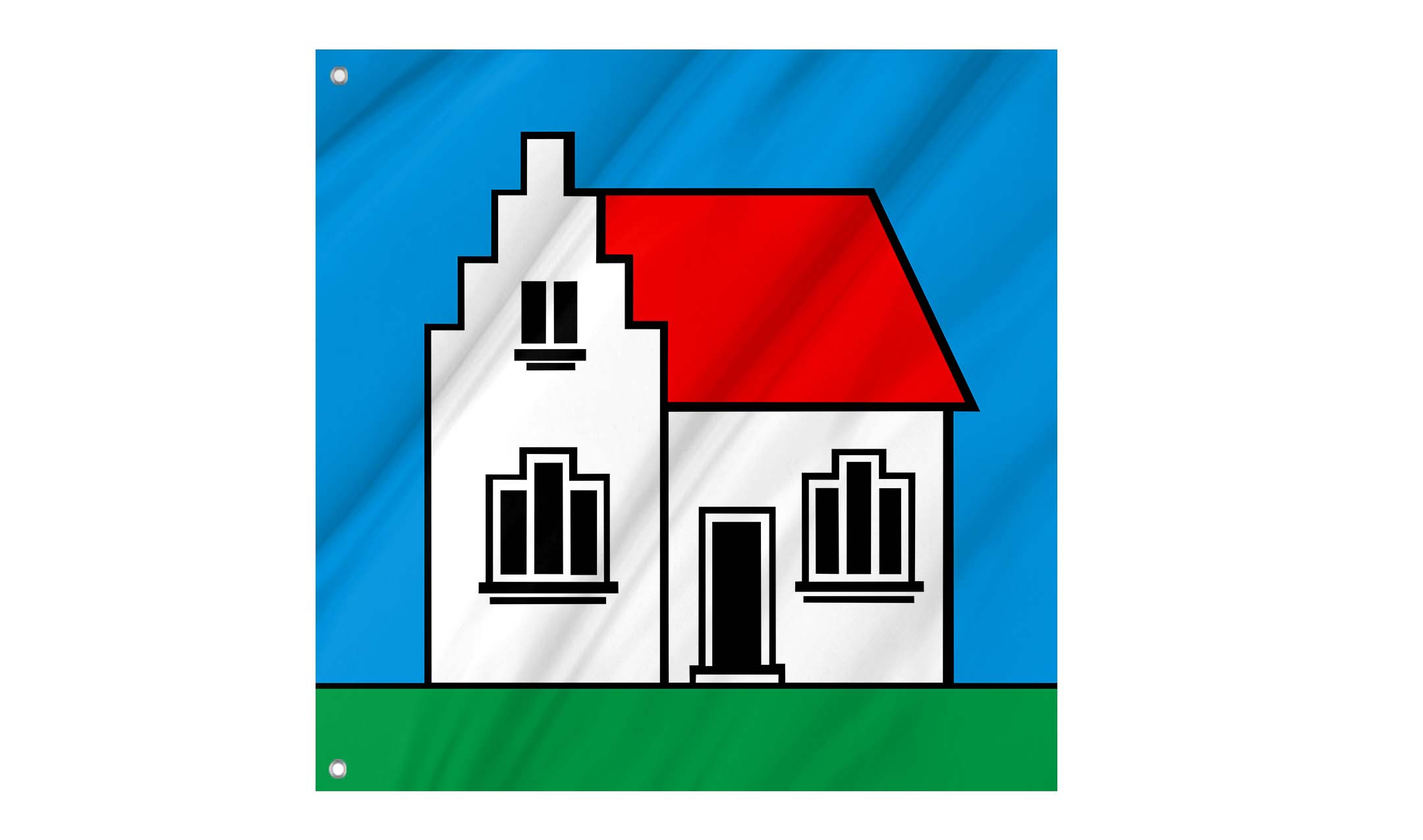 Hausen bei Brugg Flag for Indoor & Outdoor Use