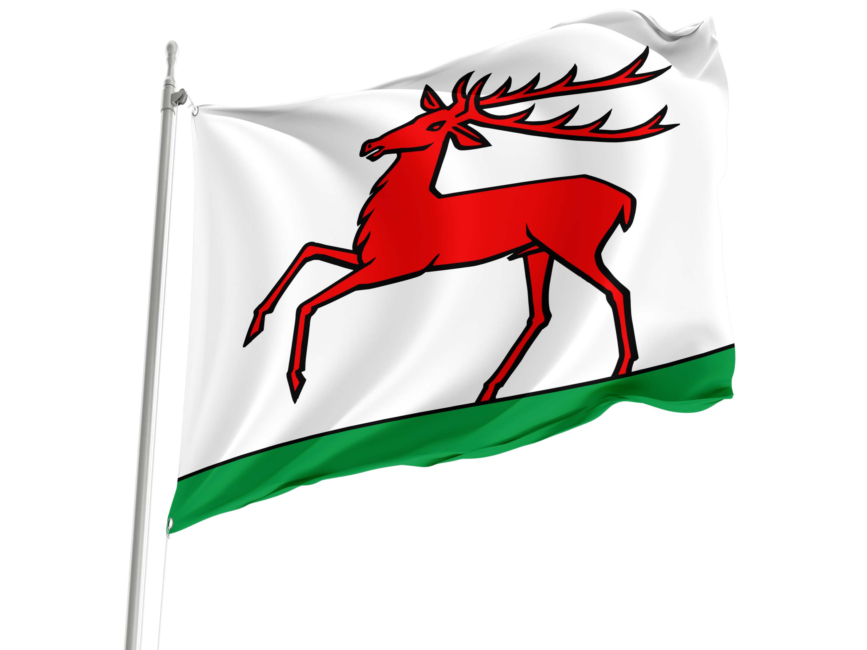 Hirschthal Flag for Indoor & Outdoor Use